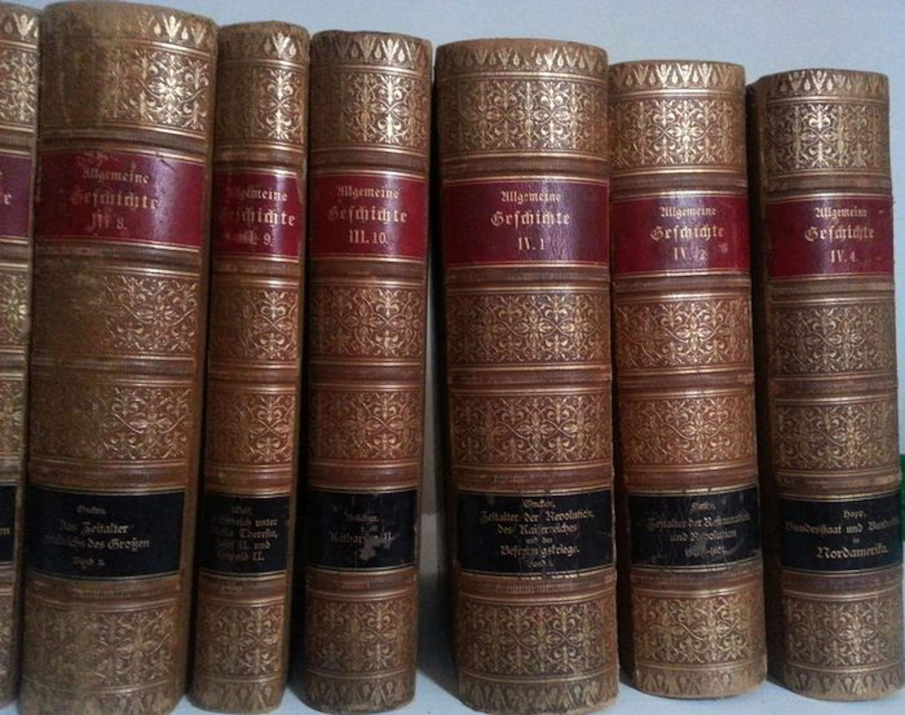 Geschiedenis; Wilhelm Oncken - Allgemeine Geschichte in Einzeldarstellungen - 23 delen (van 45) - 1879/1888