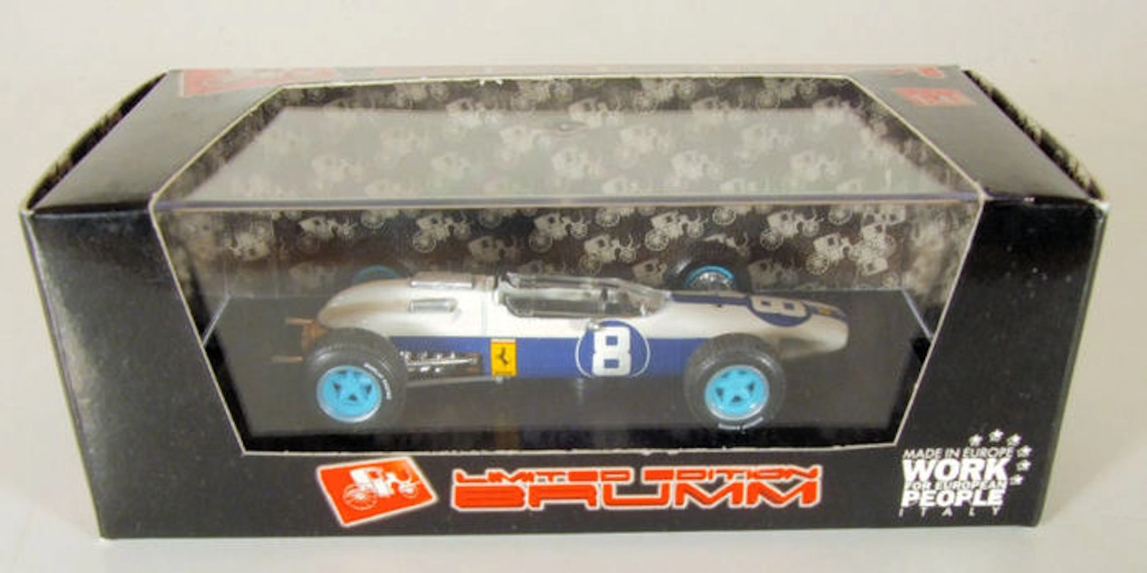 Brumm - Schaal 1/43 - Rariteit: Ferrari 158 GP Mexico 1964, Lorenzo Bandini