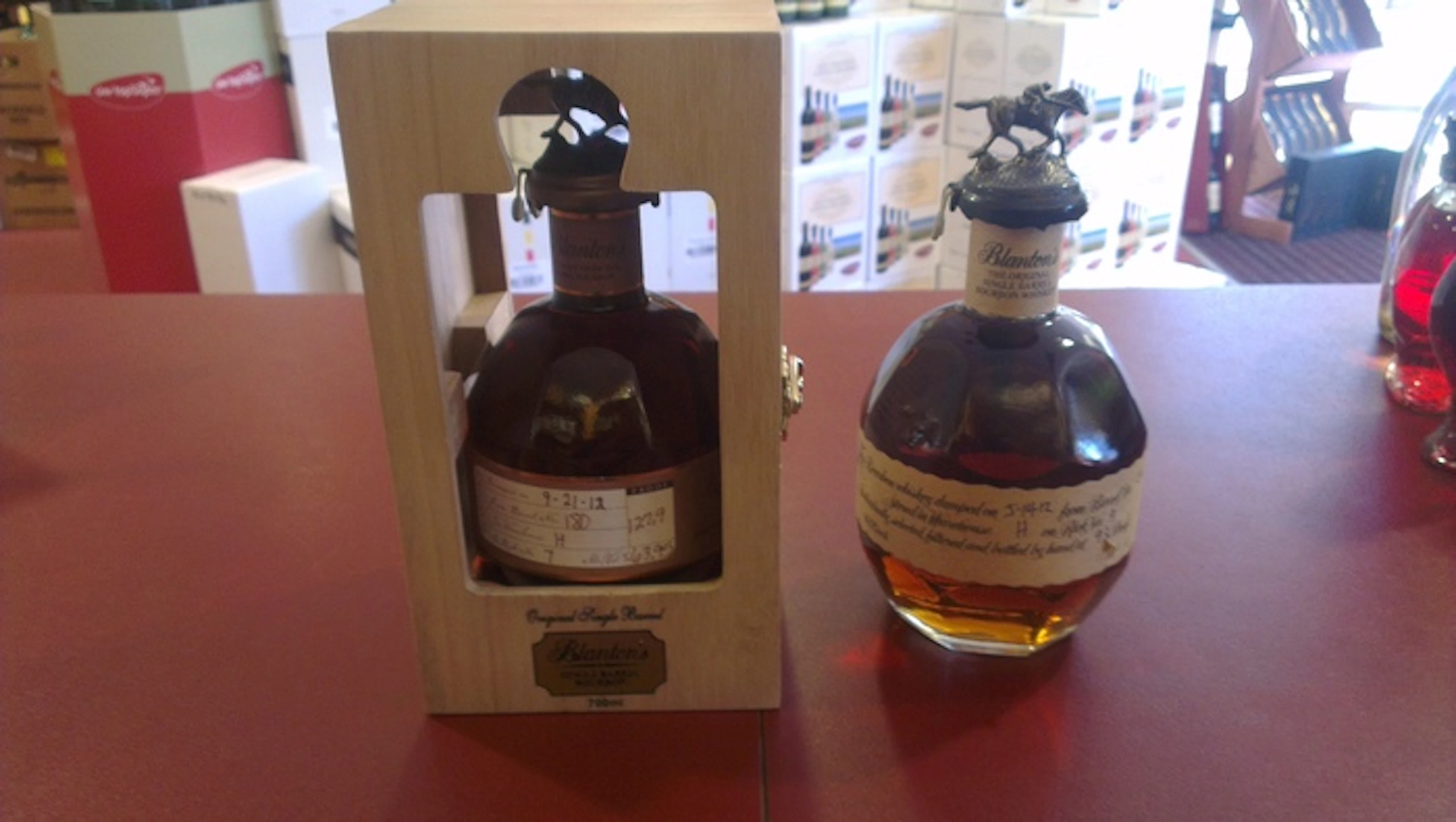 Blanton's Original Single Barrel Bourbon & Blanton's straight from the Barrel