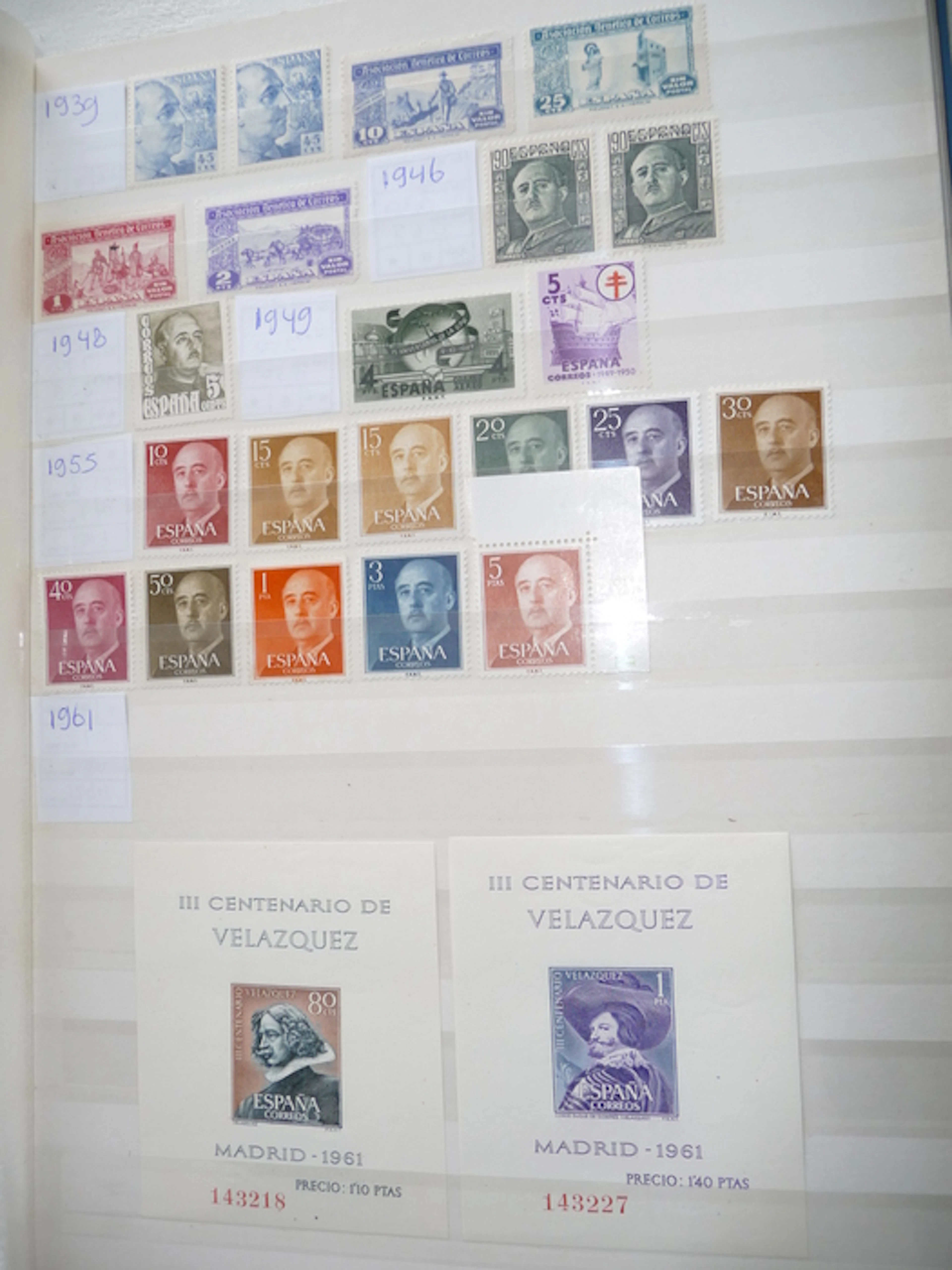 Spain 1936/2003 - Collection in 3 stock books