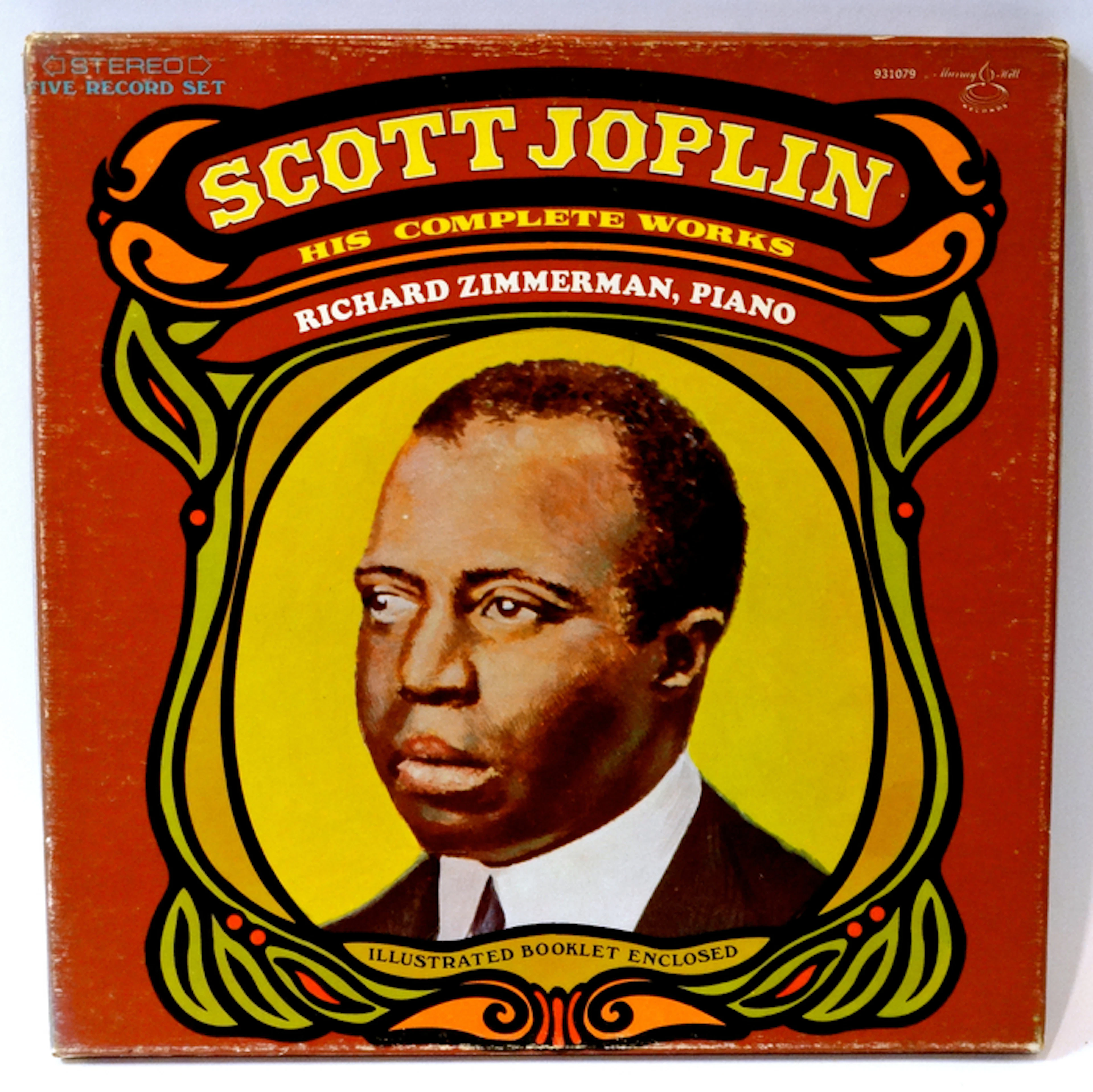 Scott Joplin : Richard Zimmerman ‎– Scott Joplin: His Complete Works