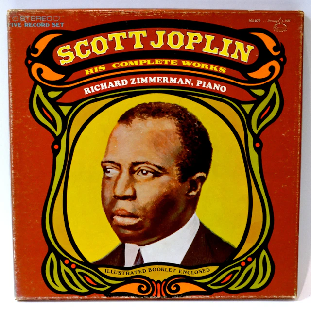 Scott Joplin : Richard Zimmerman ‎– Scott Joplin: His Complete Works