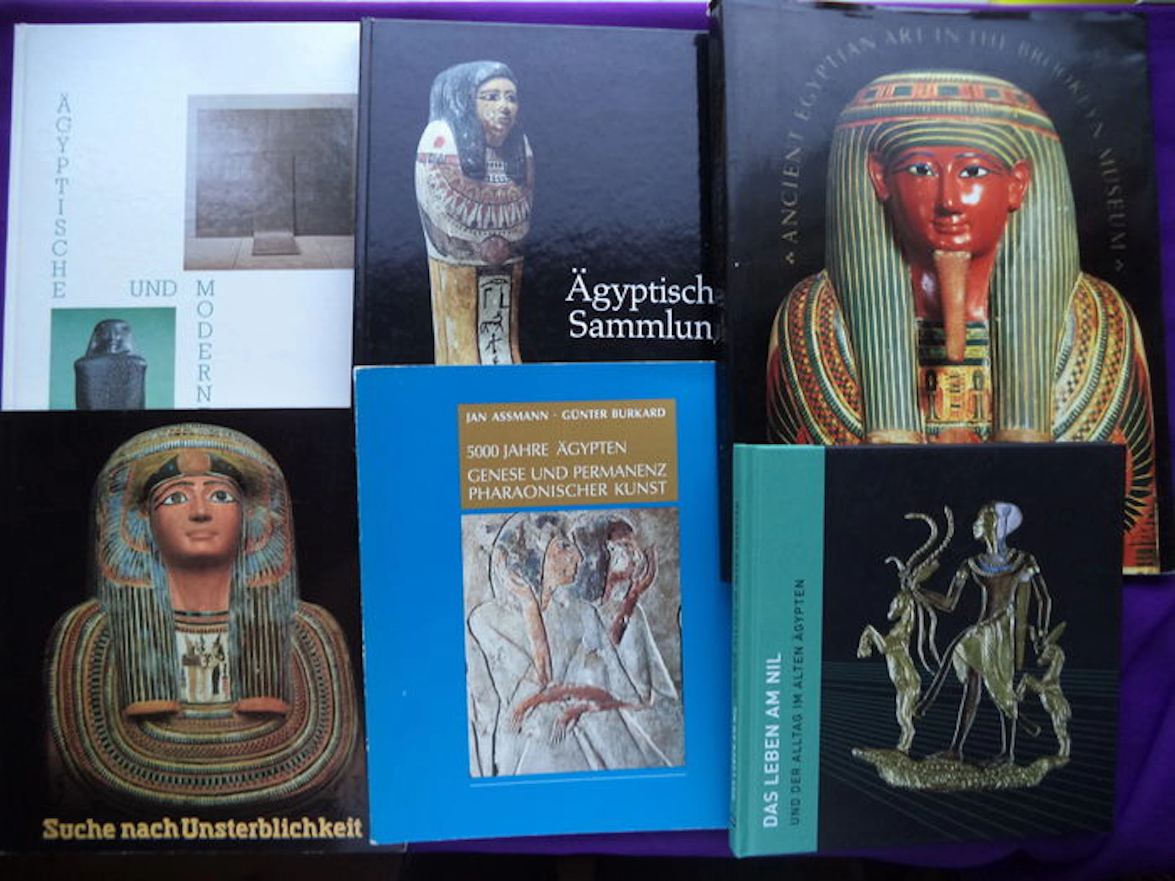 Egypte; Lot met 6 uitgaven over het Oude Egypte - 1983/2011
