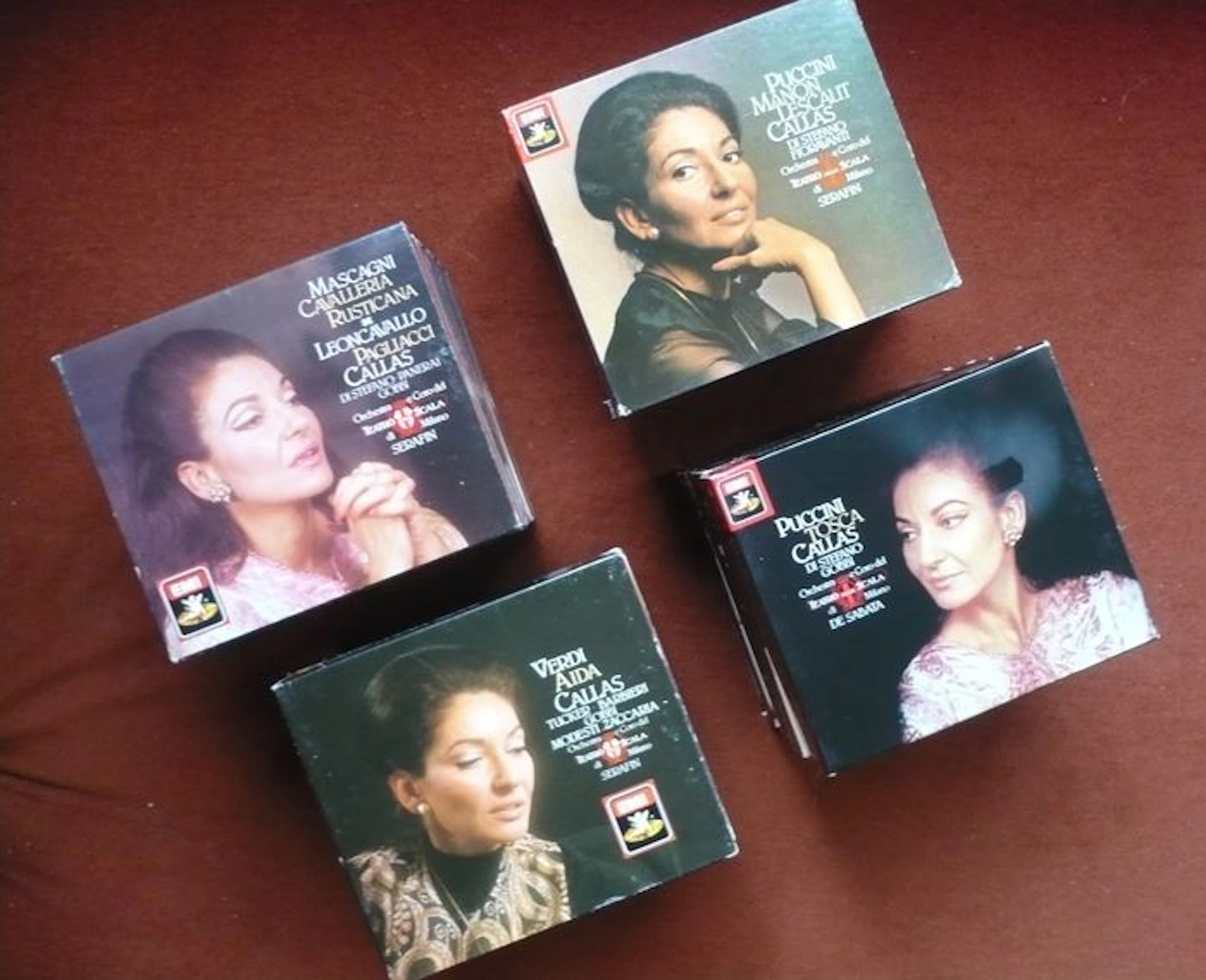 The Maria Callas Collection - Lot of 16 multiple CD sets (37 discs) (EMI Classics 1952-1964) - Made in the UK
