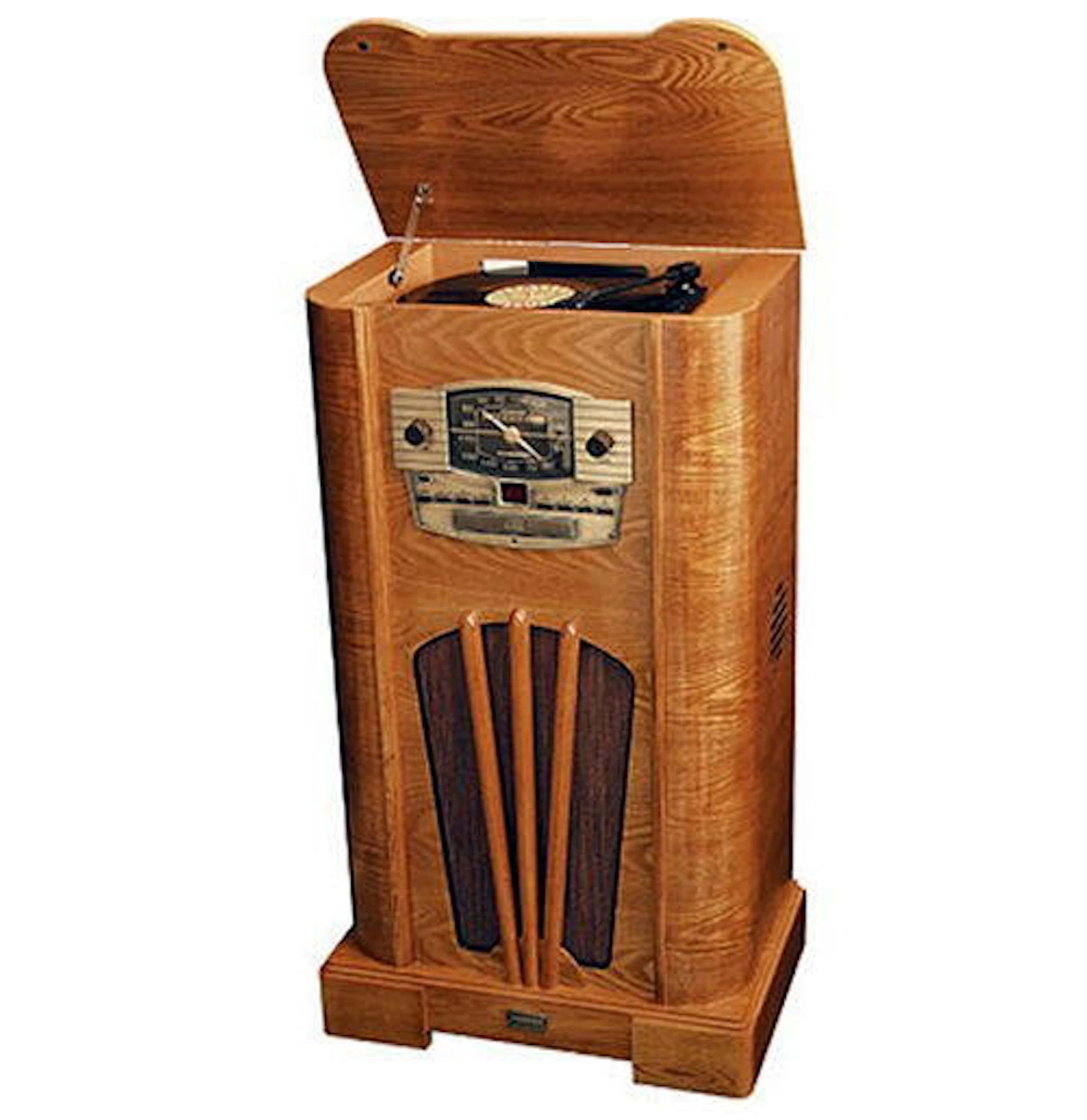 Crosley Record Player / Radio / CD Console 1940s style