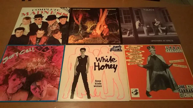 Lot of 10 Punk / Wave LP's (late 70's and 80's)