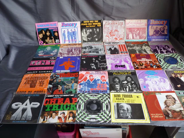30 singles met fotohoes of companyhoes / Enkele zeldzame singles!