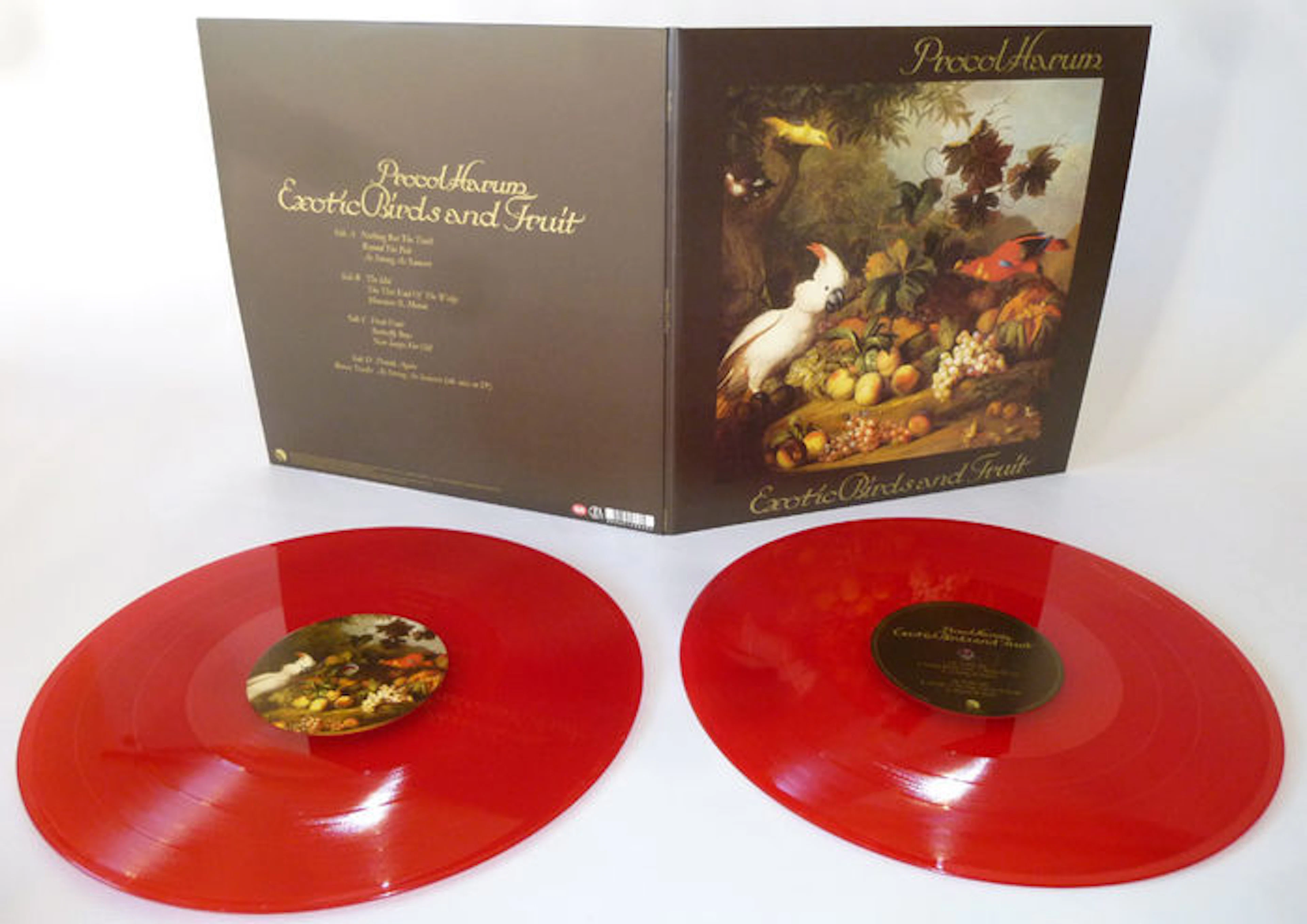 Procol Harum - EXOTIC BIRDS AND FRUIT Limited Edition Transparent Red Vinyl 2LP Set