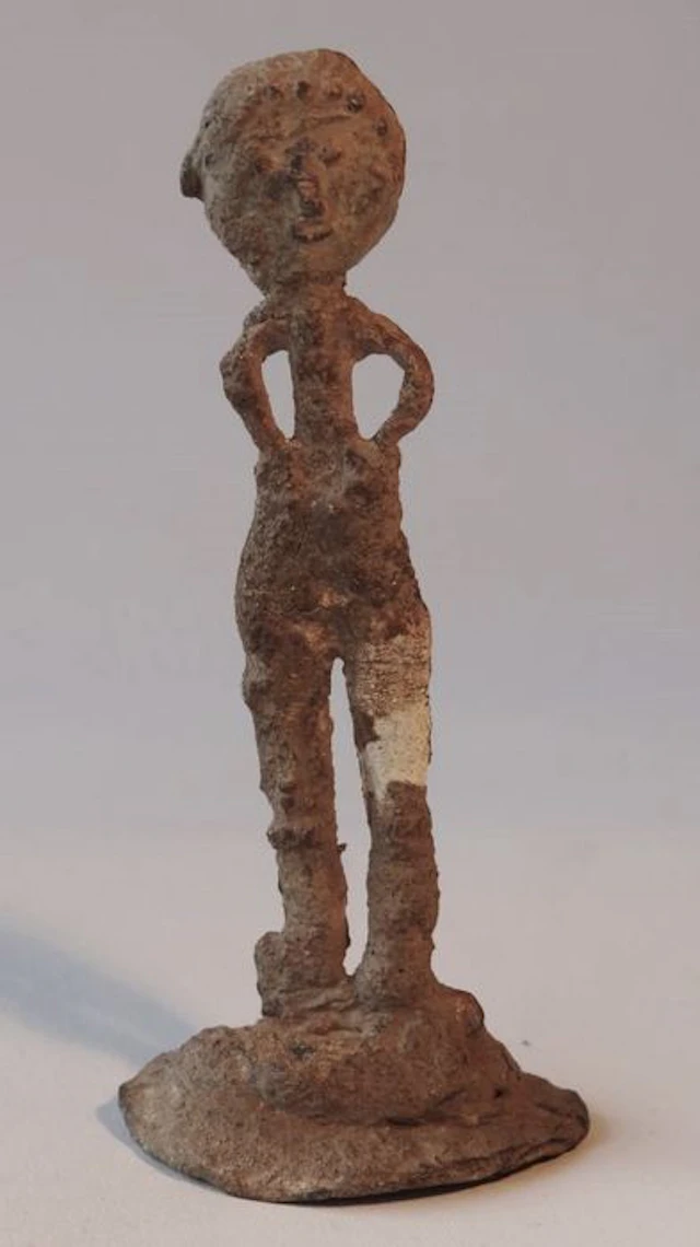 Roman/Celtic lead figure of Venus - 10 cm