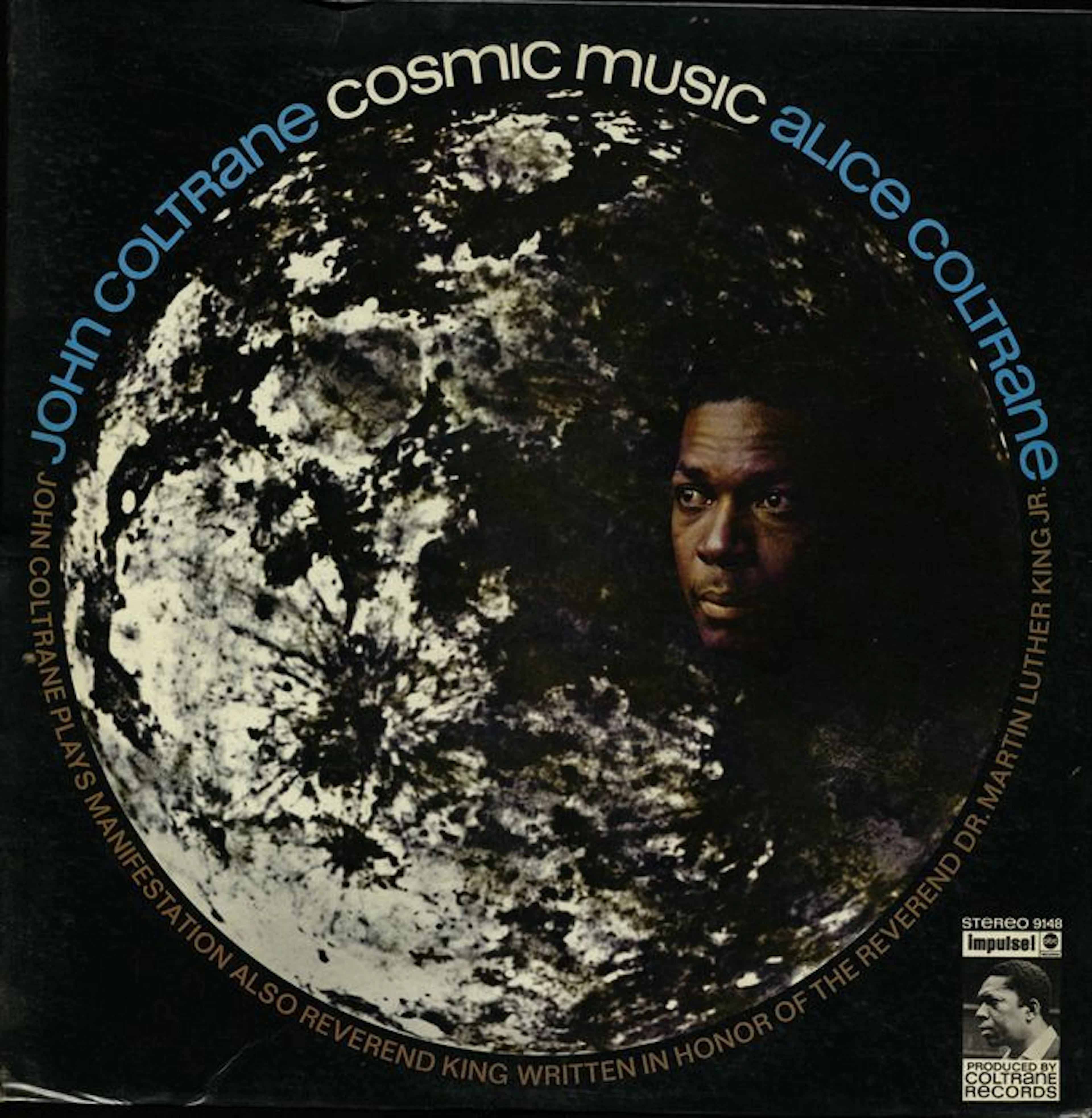 John Coltrane And Alice Coltrane ‎– 'Cosmic Music' LP