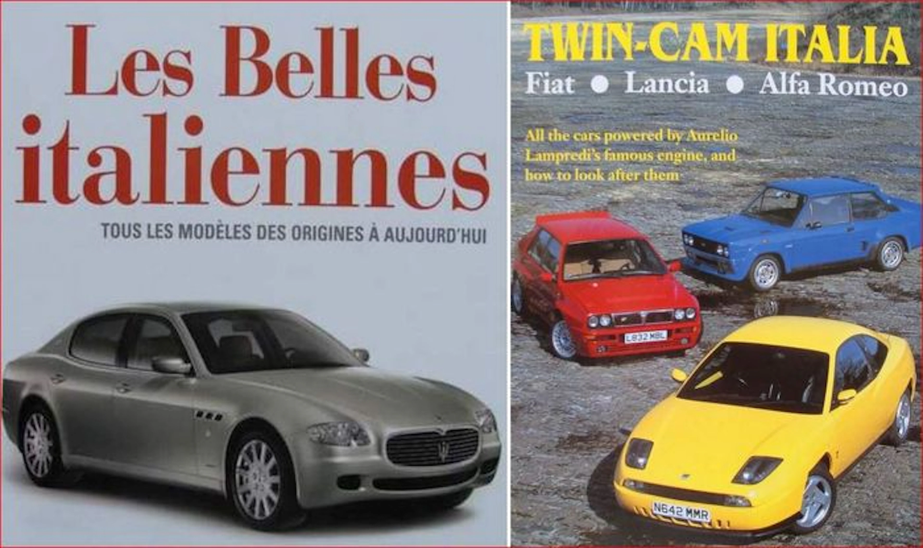 2 Boeken over Italiaanse Auto's / Oldtimers