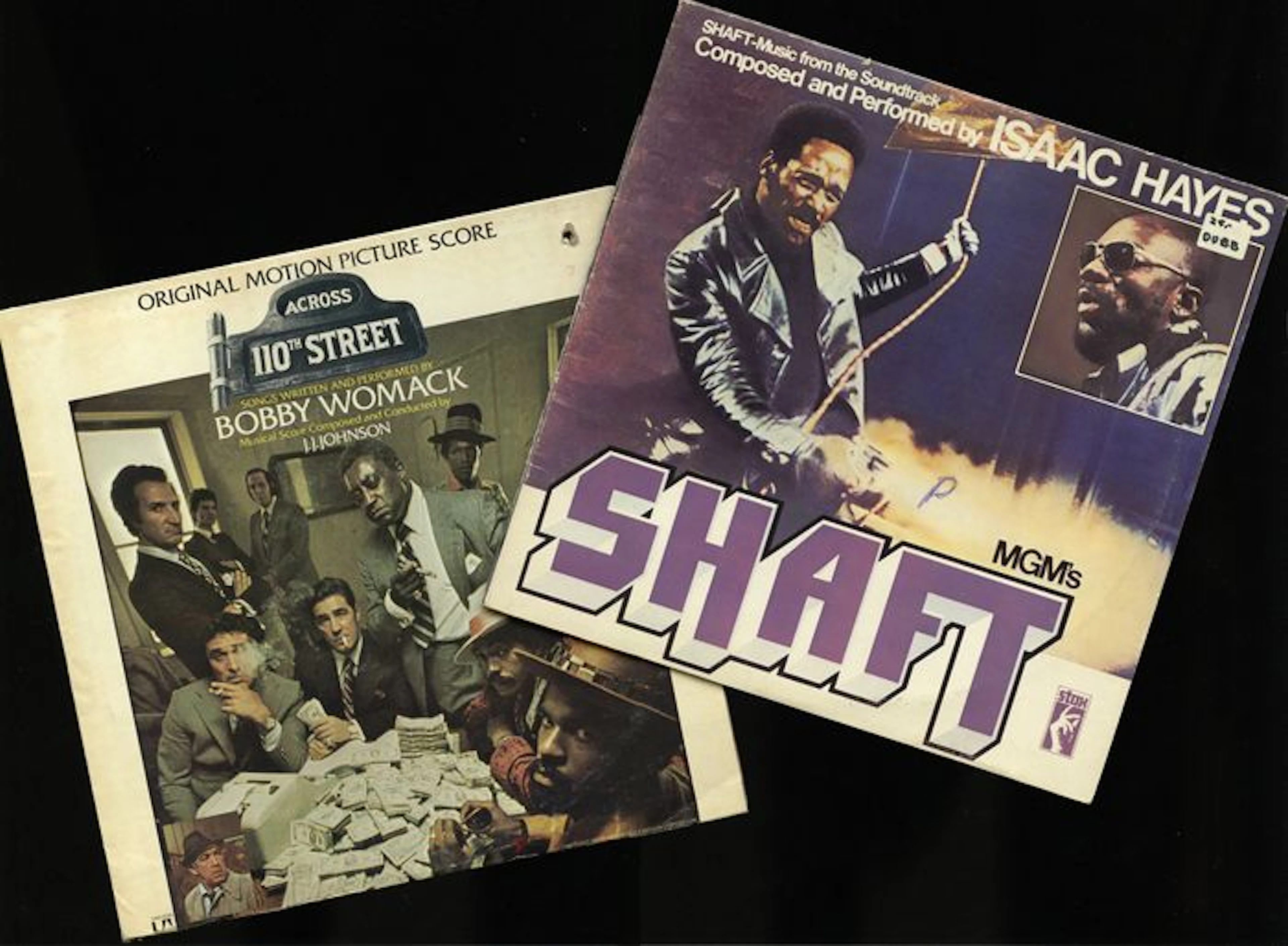 "Black Busters" - Lot of 2 Blaxploitation Soundtrack Albums