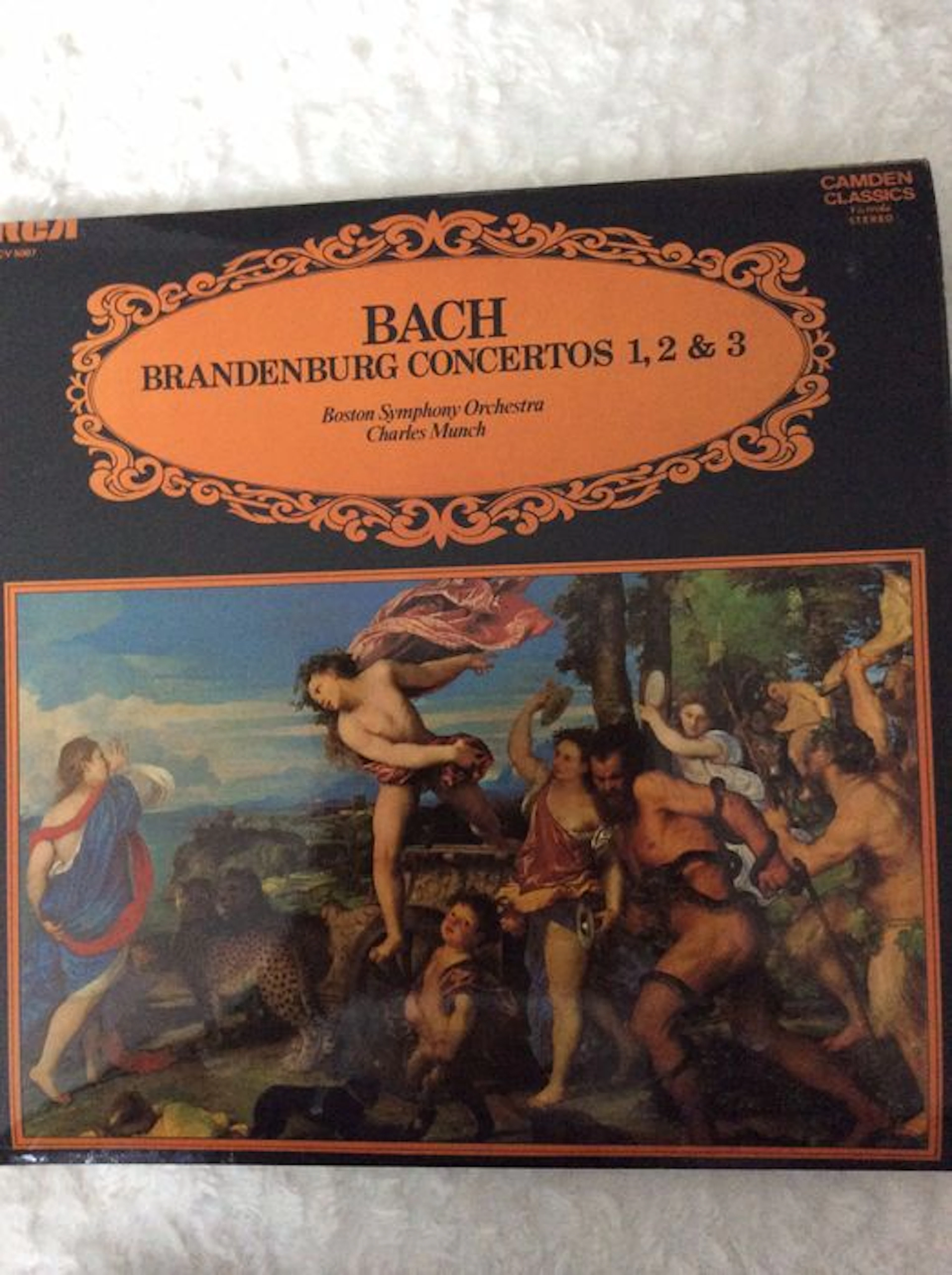 Bach "Brandenburg concertos" 1, 2 & 3 LP