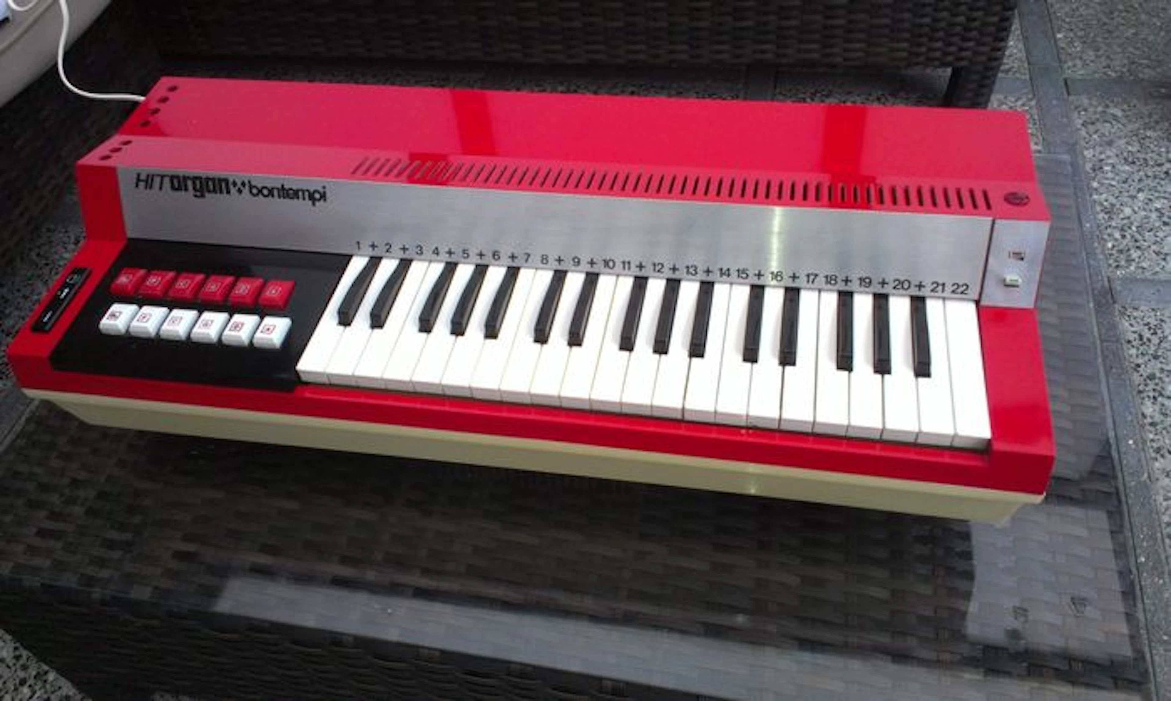 Bontempi Hit Organ orgel (met luchtaandrijving, mechanisch`)