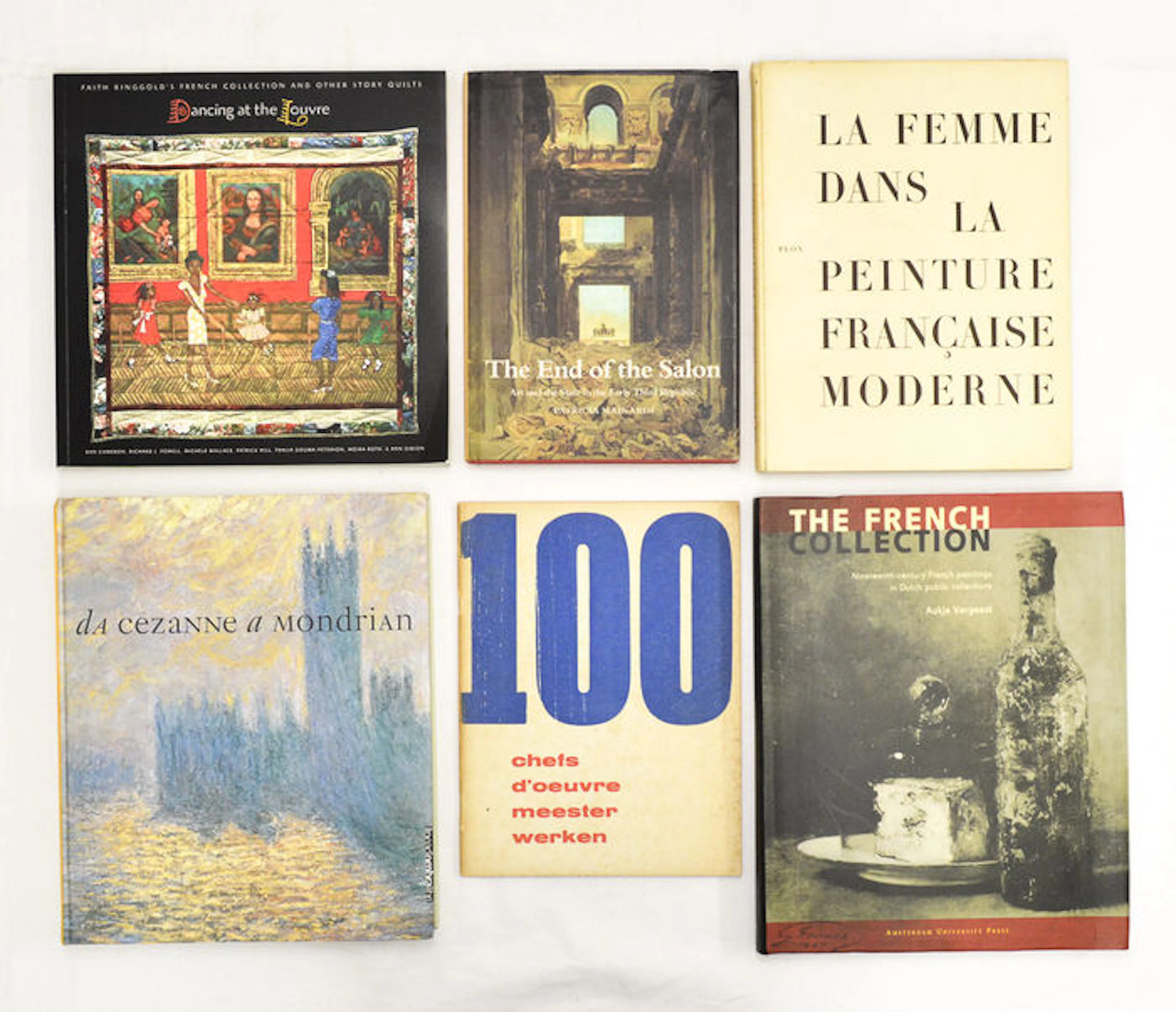 Kunst; Lot met 6 boeken over moderne Franse kunst - 1955/2000