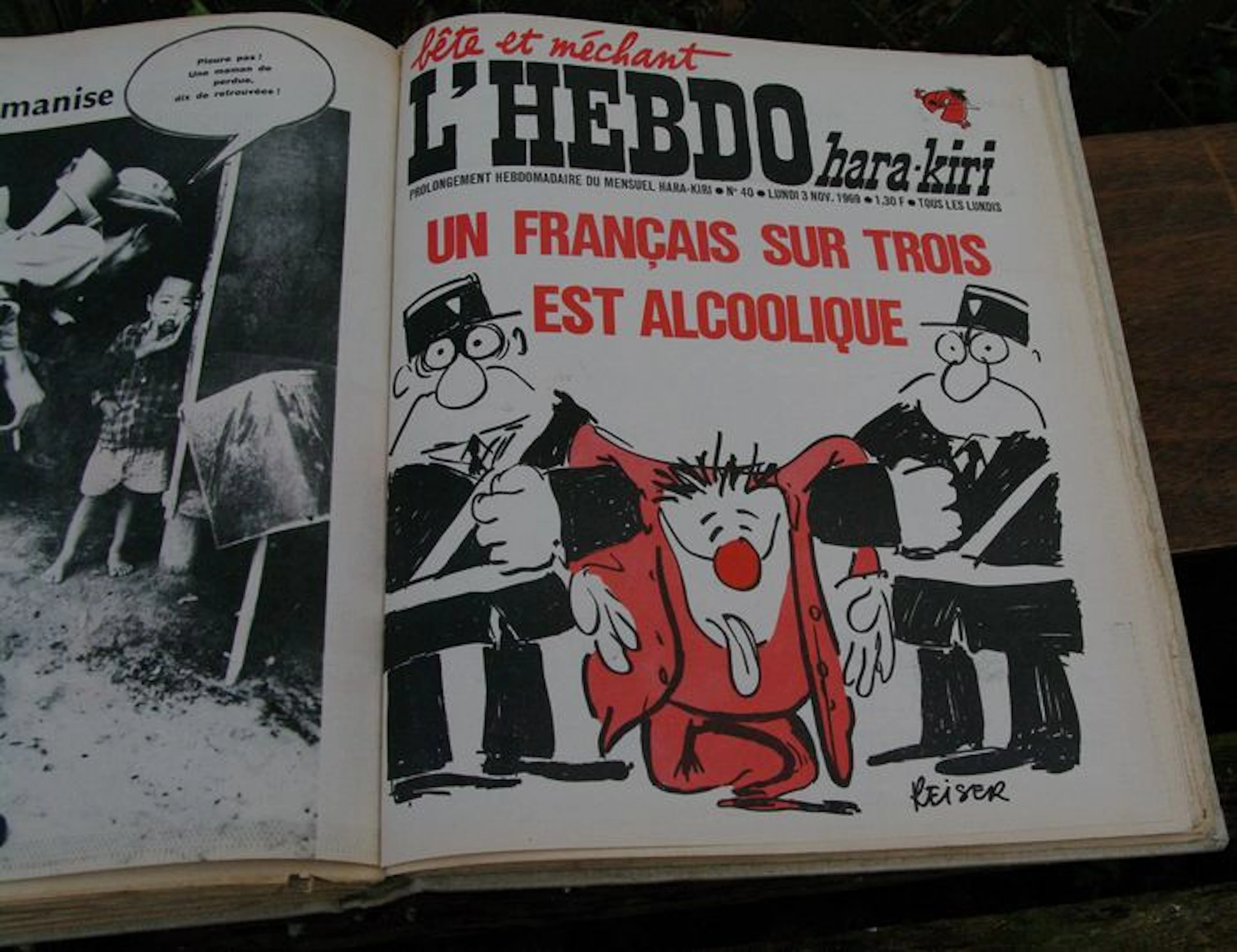 Satire; Hara Kiri Hebdo & Charlie Hebdo - 2 delen - 1969/1970