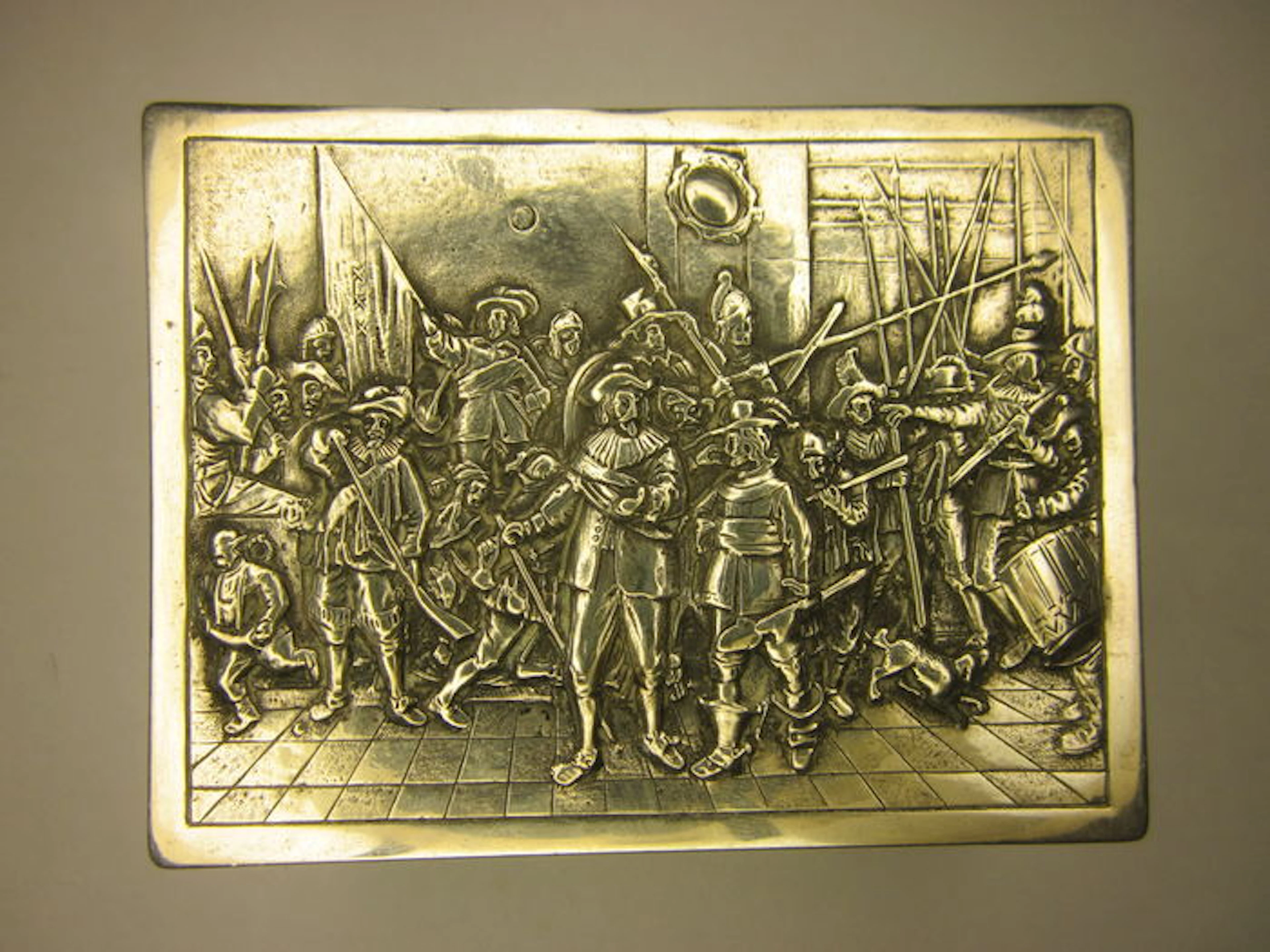 Dutch .835 silver cigarette box 1926