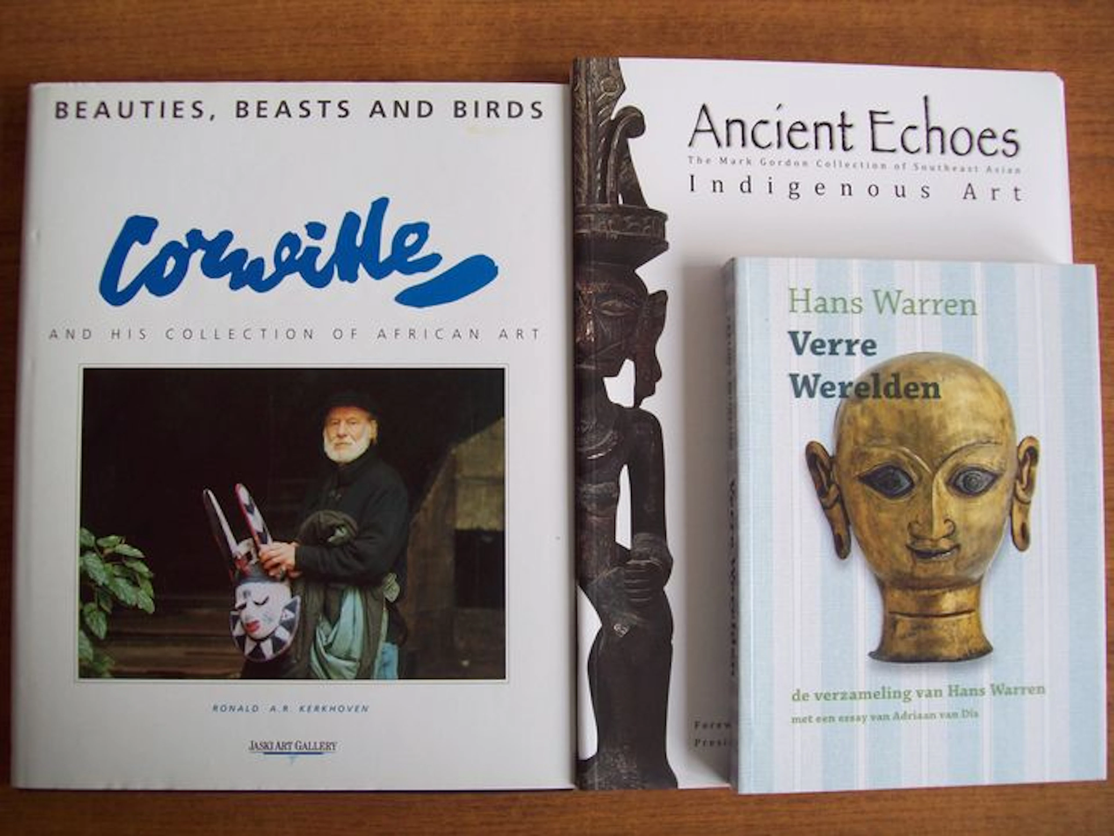3 Boeken - Primitieve kunst in privé collecties.
