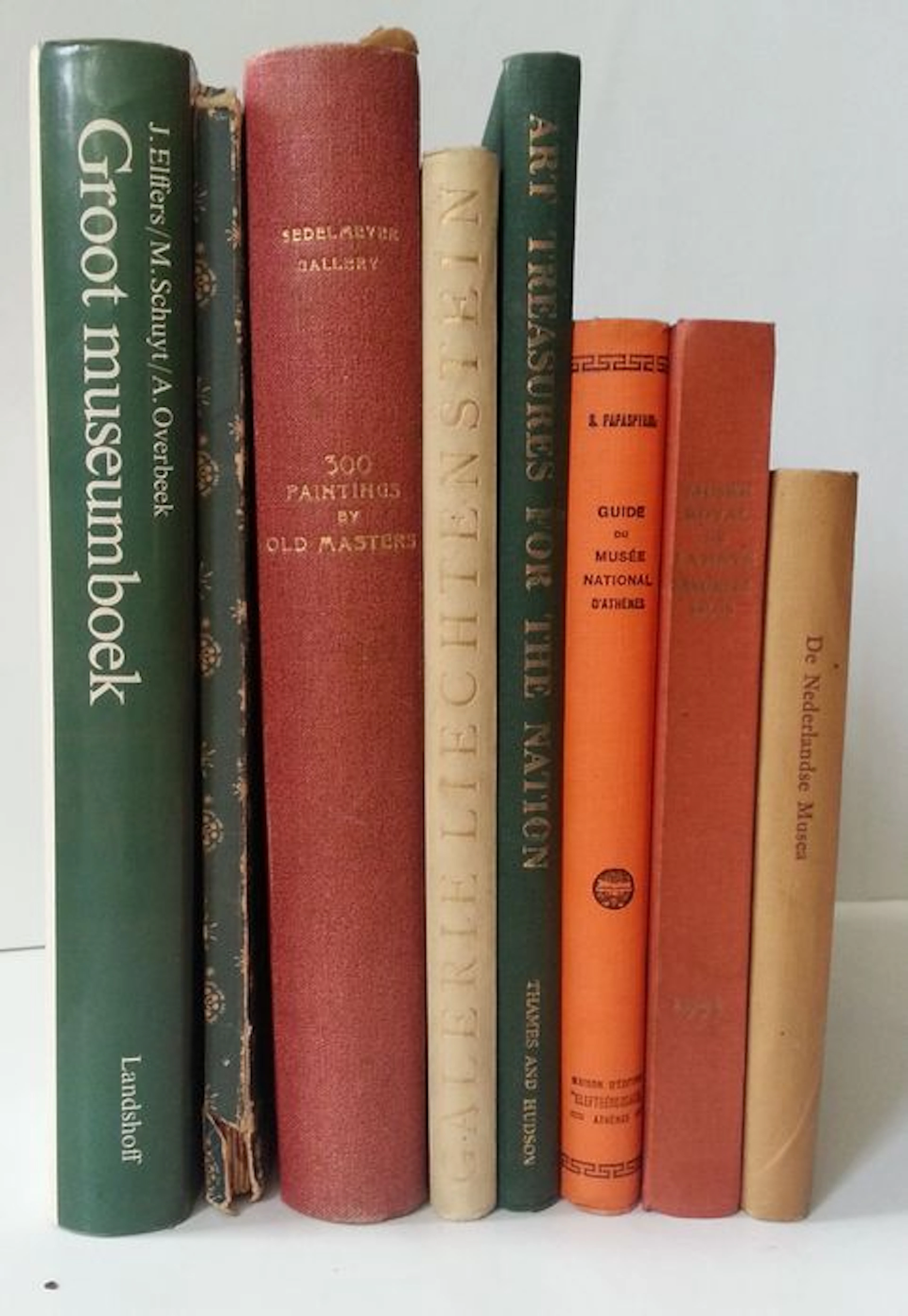 Kunst; Lot met 8 uitgaven over Nederlandse musea - 1898/1980