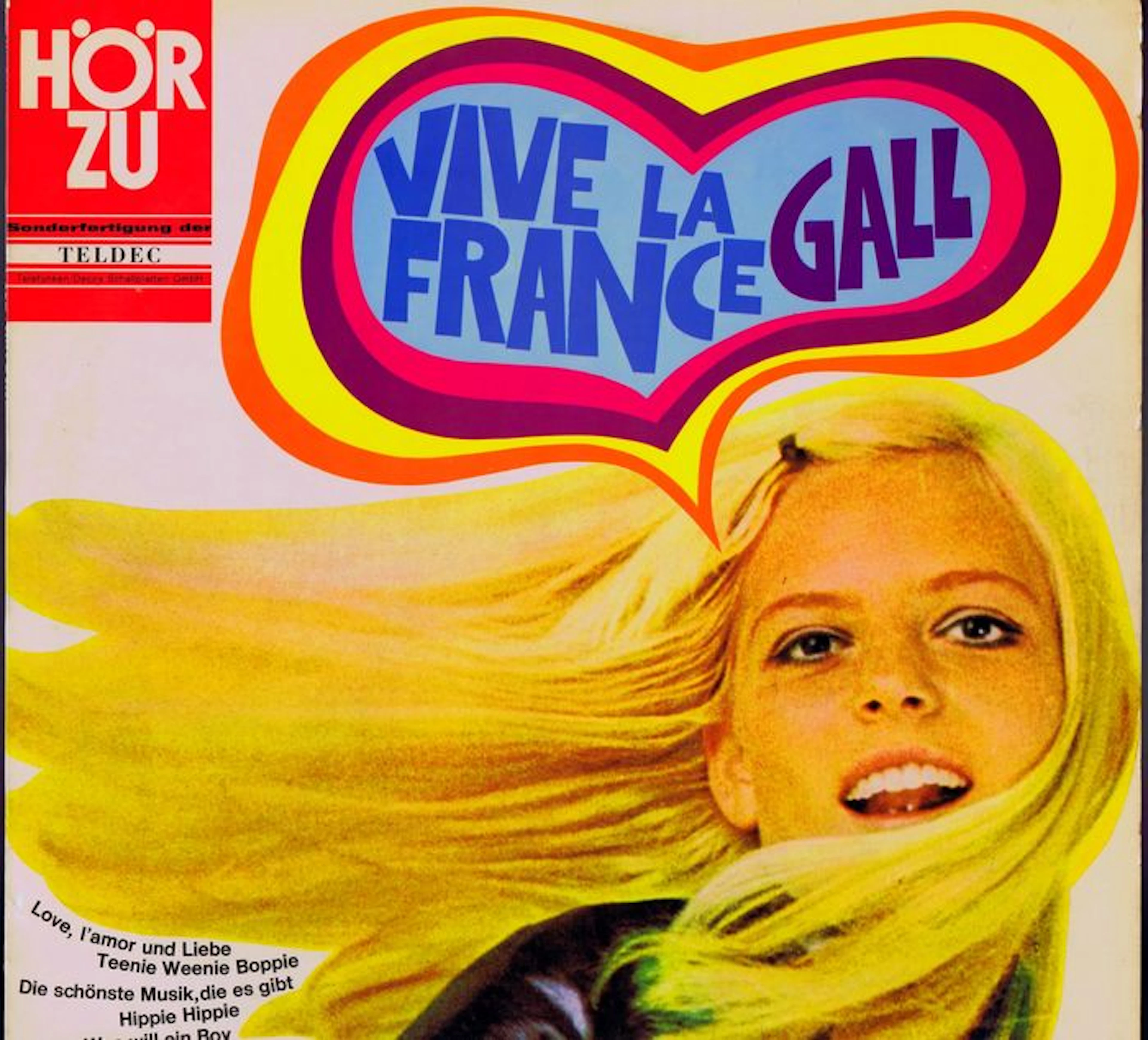 France Gall - LP Viva La France (Teldec Hörzu SHZT 560) original 1968 German only limited special edition