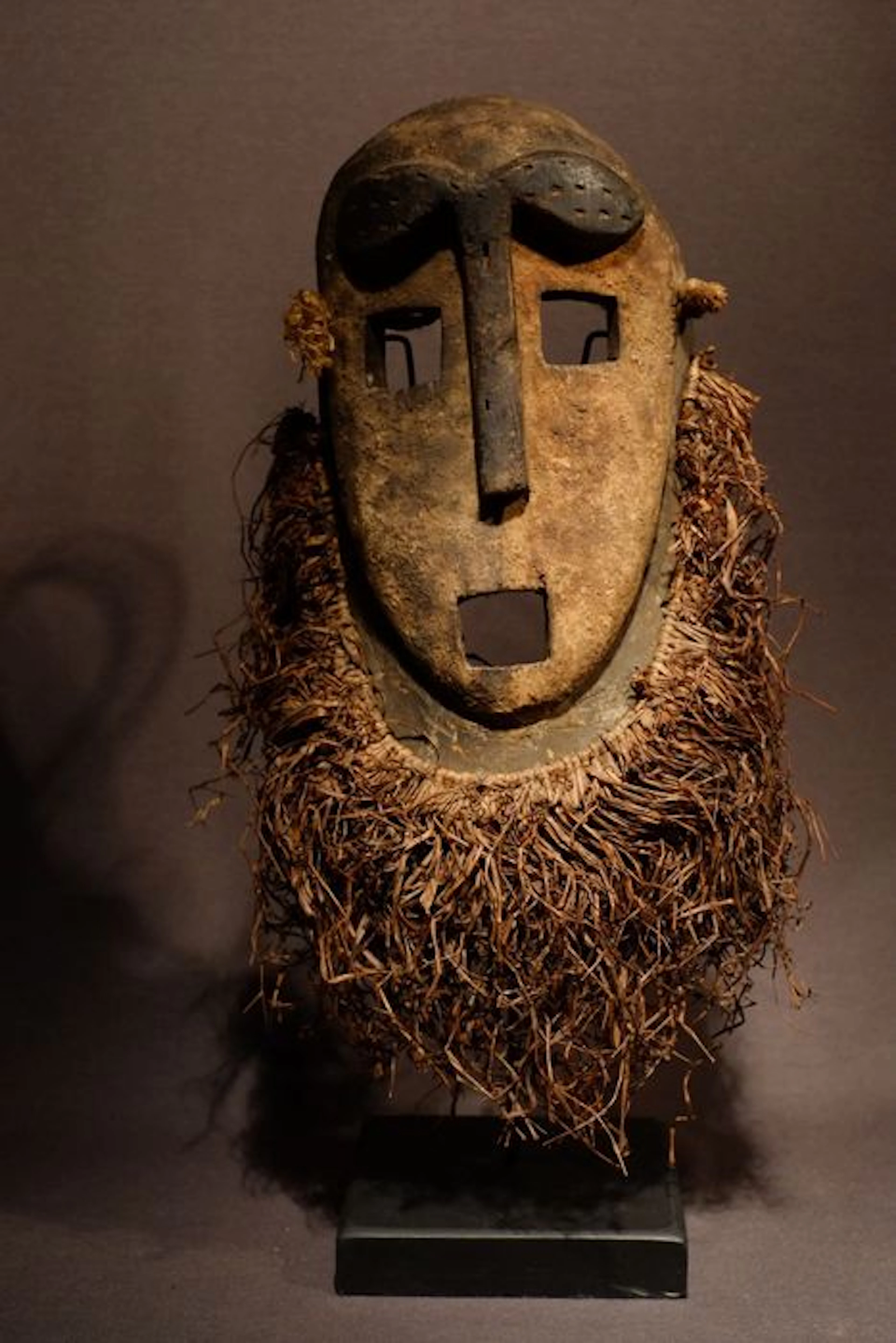 EASTERN CONGOLESE Mask , Ngbaka or Mbanja or Kumu mask