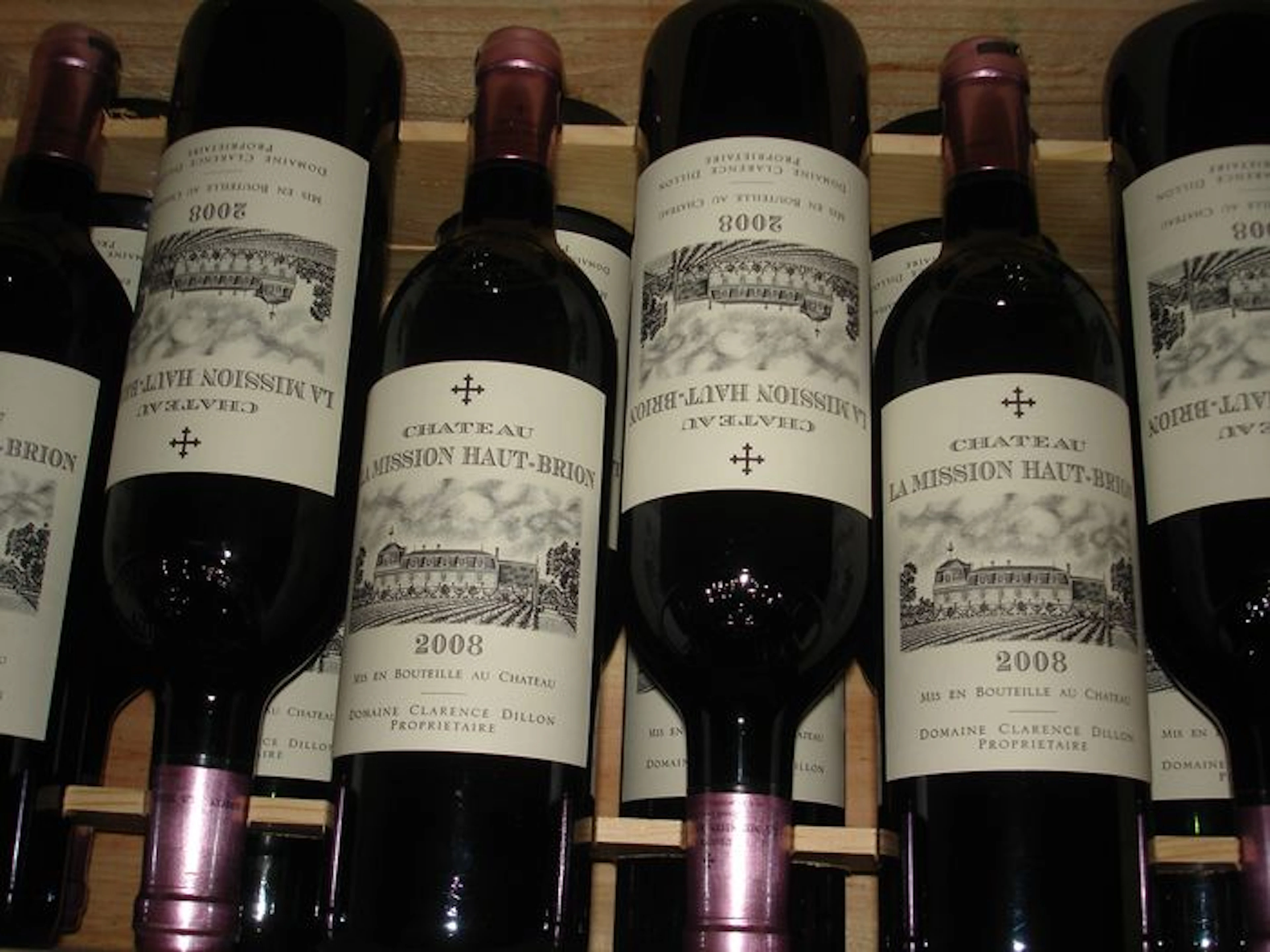 2008 Château LA MISSION HAUT BRION, 12 flessen OHK
