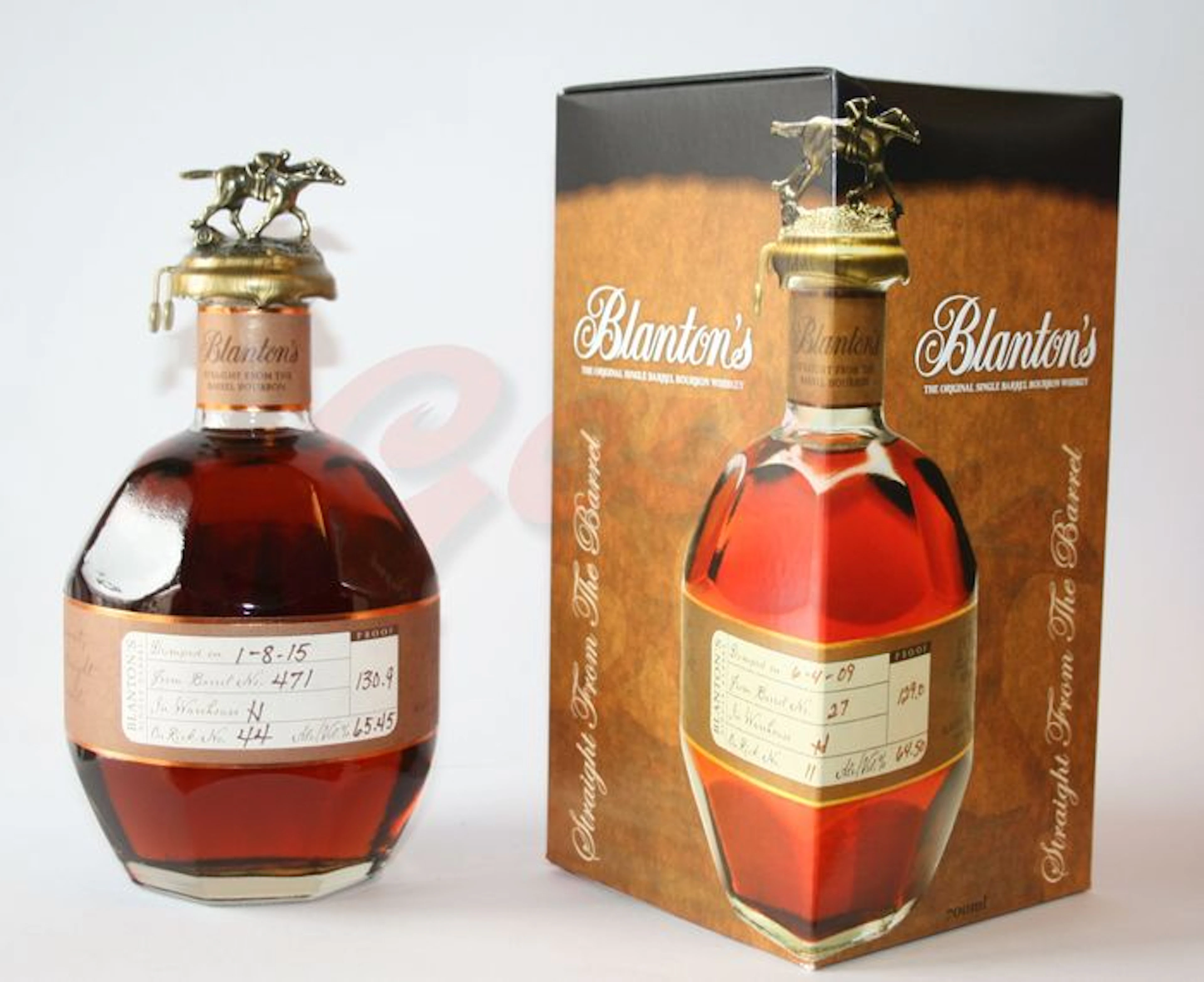Blanton's Single Barrel Bourbon Whiskey in originele doos