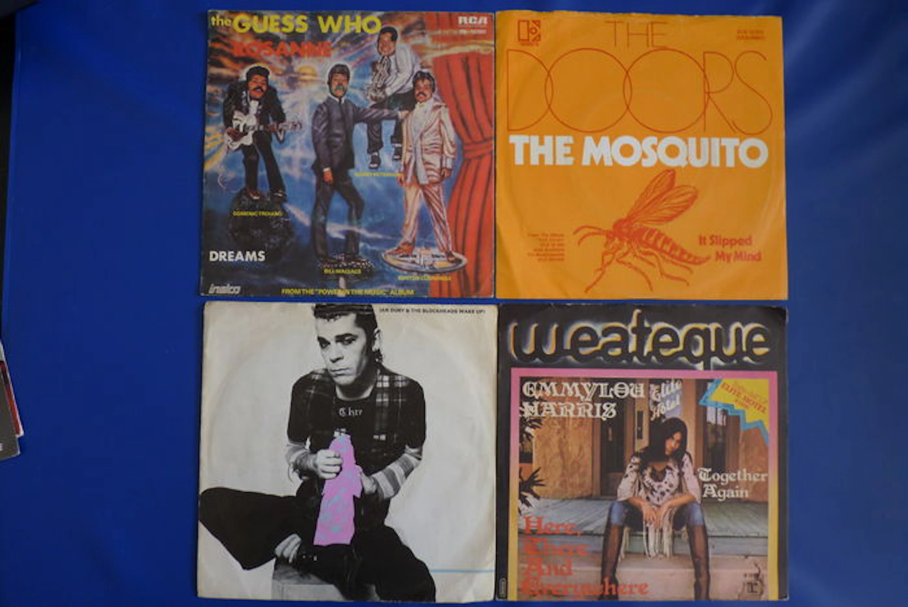 Various groups/artists, such as The Doors, Bob Dylan, Depeche Mode, Guess Who, Dave Mason, Alan Parsons, Stills-Young Band, Mike Oldfield, Ultravox and many more