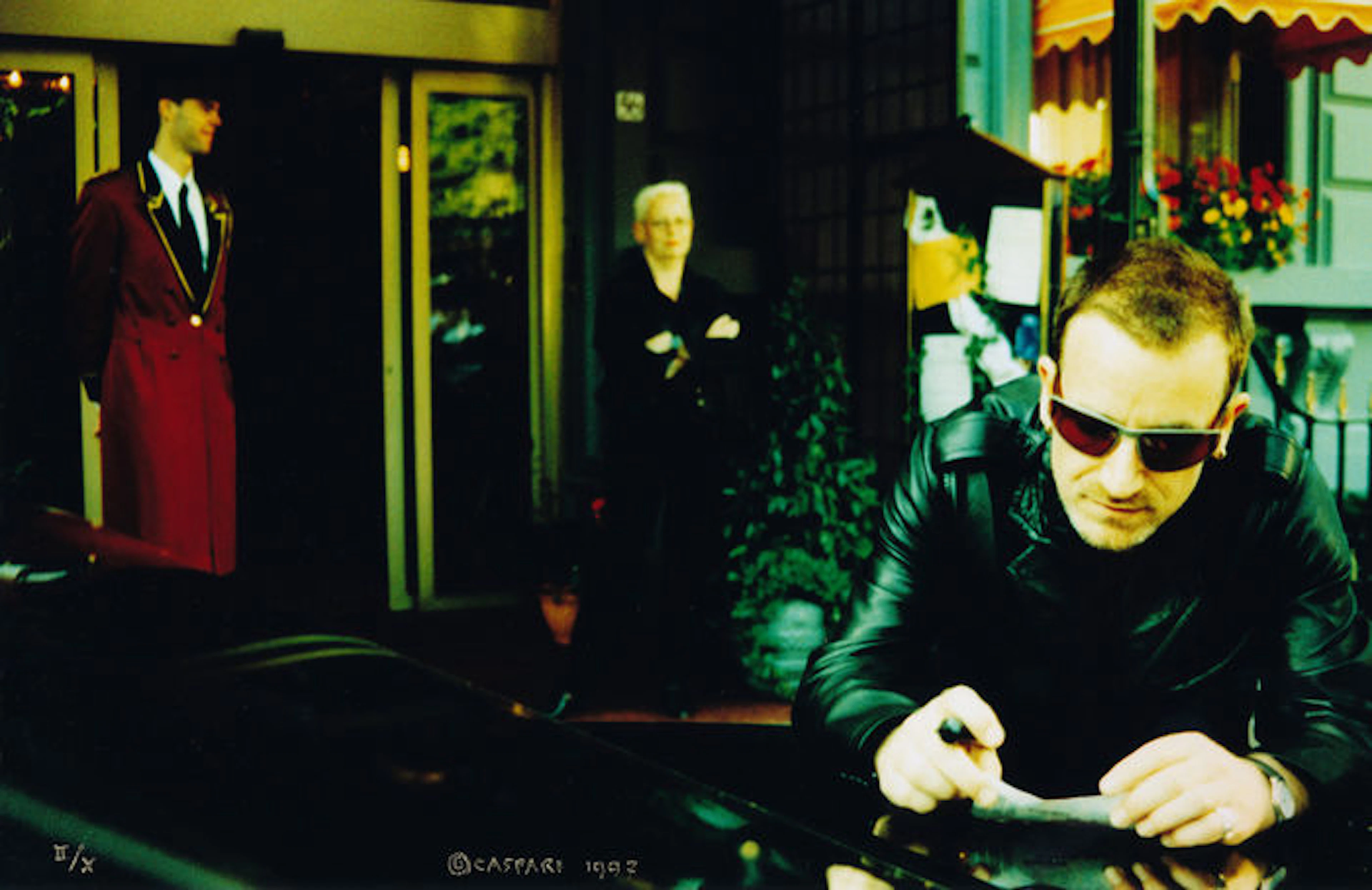 Bono photographed by Caspari