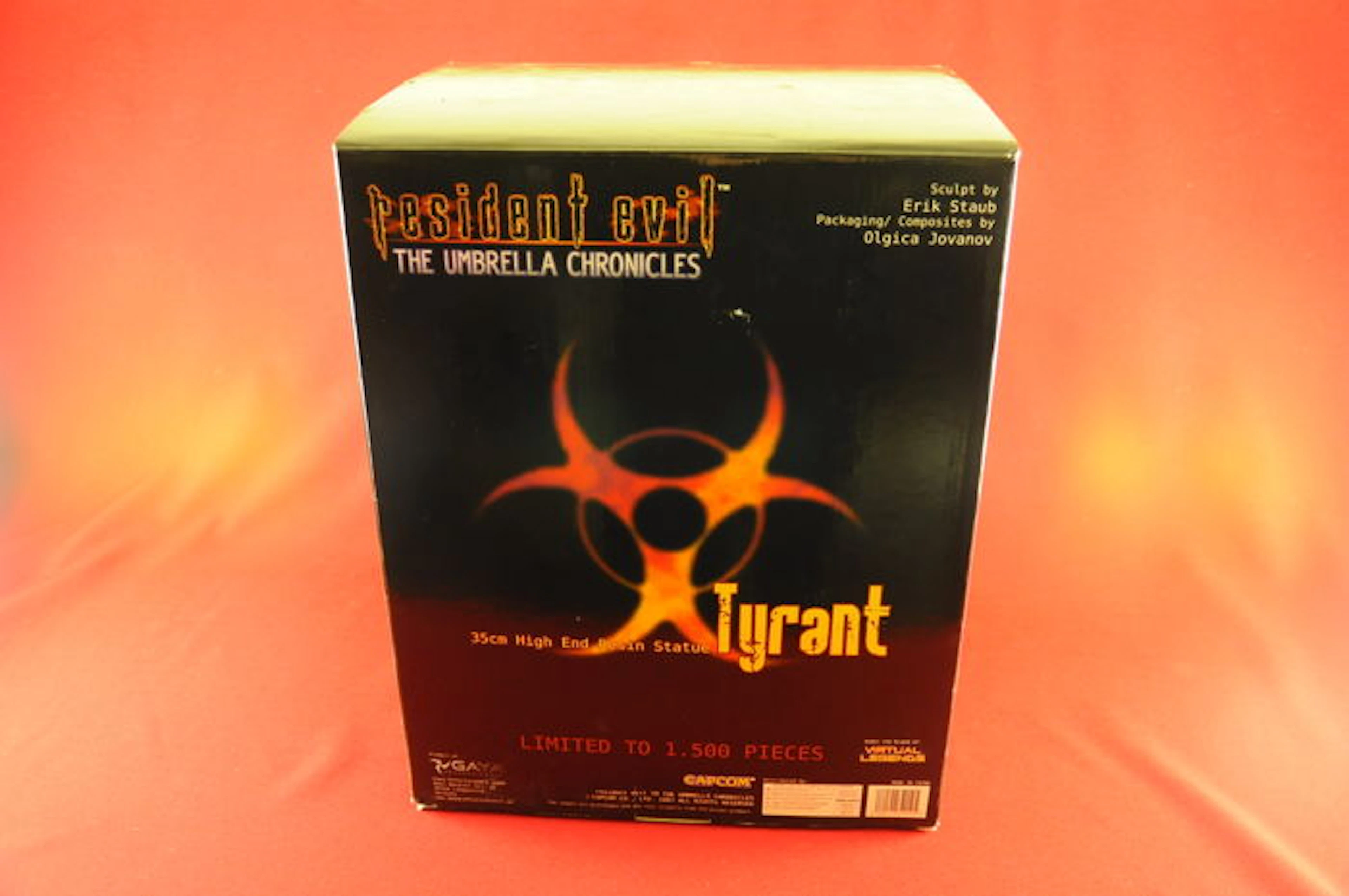 Resident Evil The Umrella Chronicles Tyrant Statue / Figurine compleet in doos