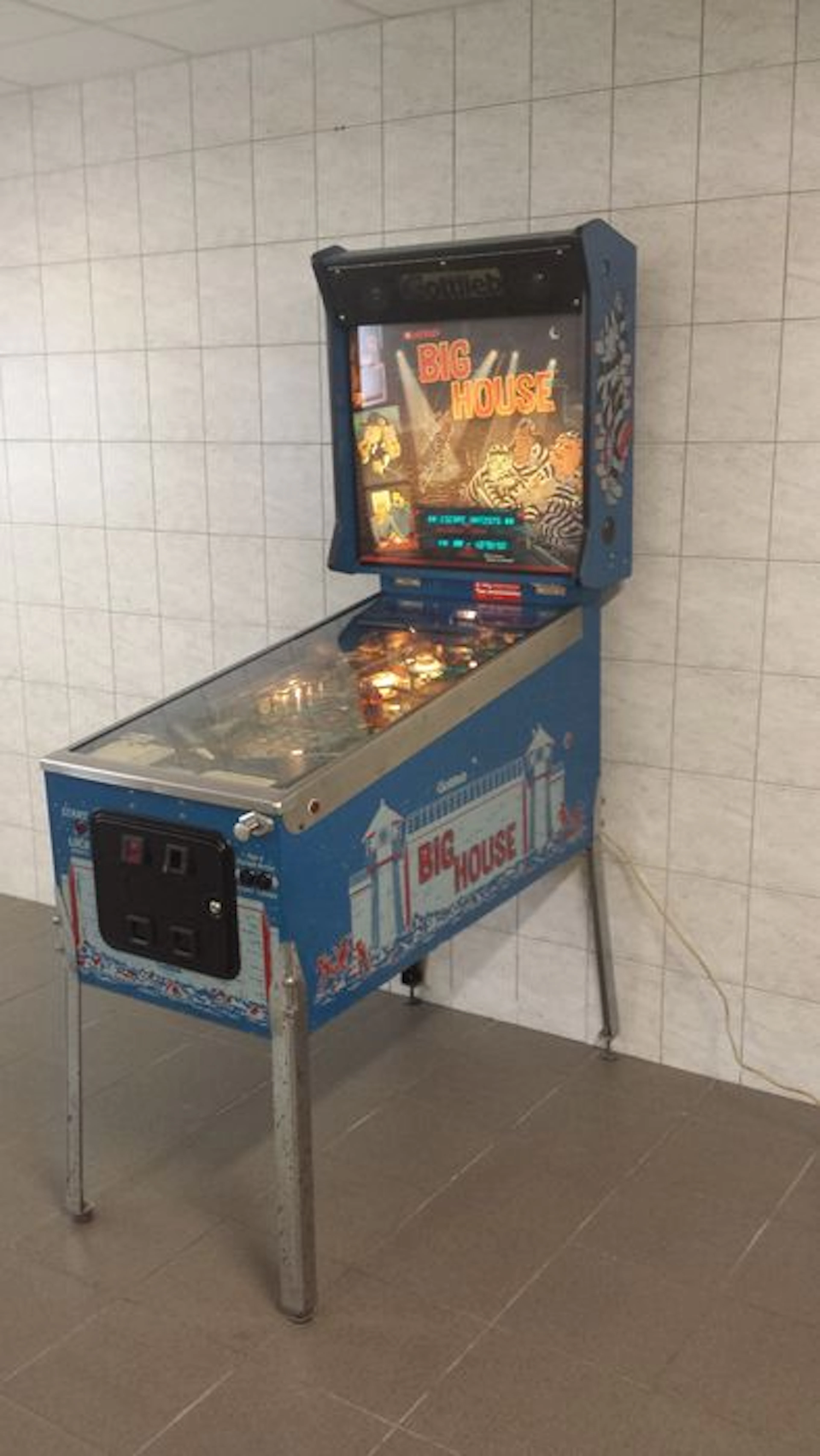 Flipperkast - Gottlieb Big House 1989