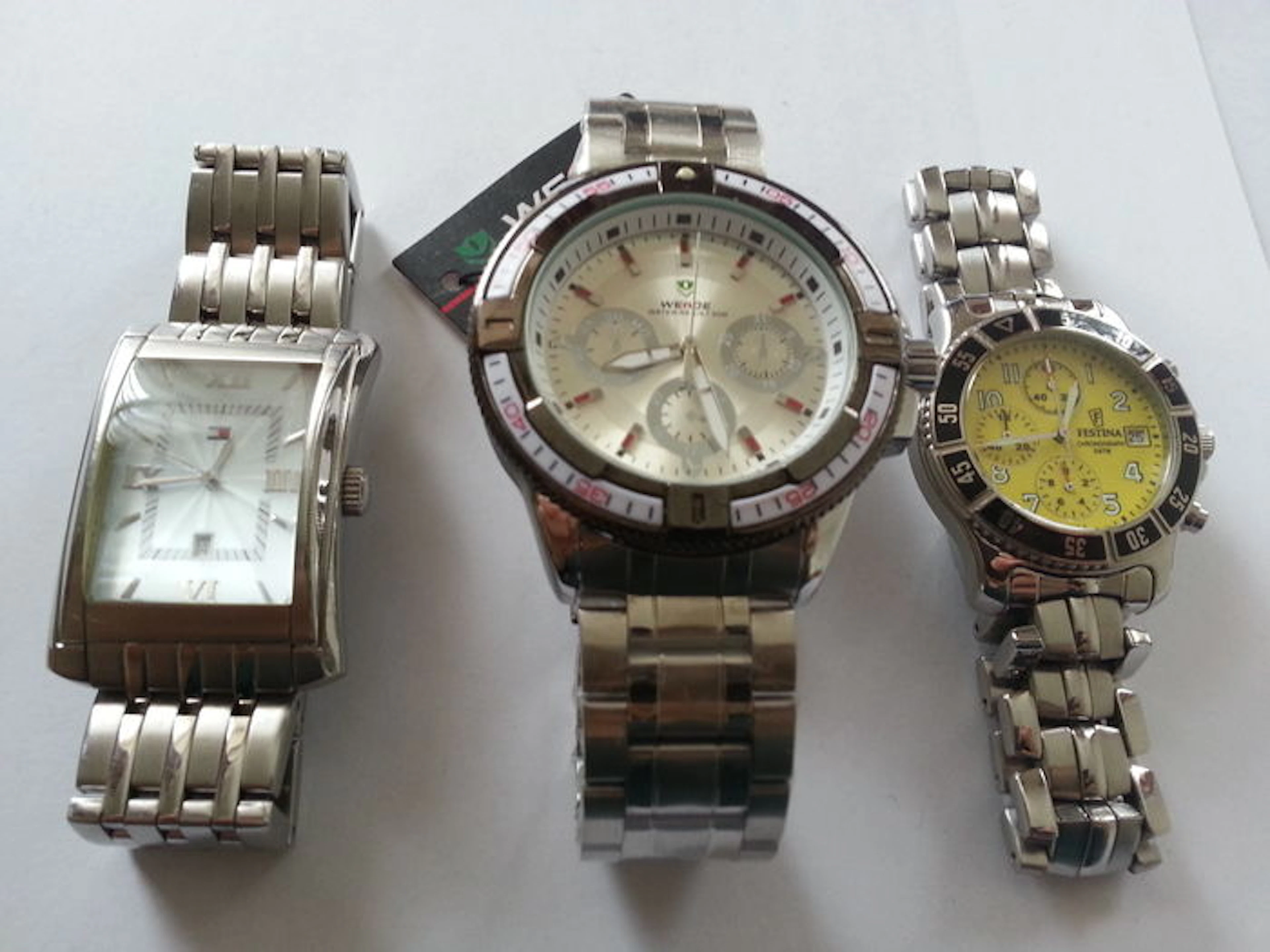 Festina - Tommy Hilfiger - Weide - Lot of 3 wristwatches