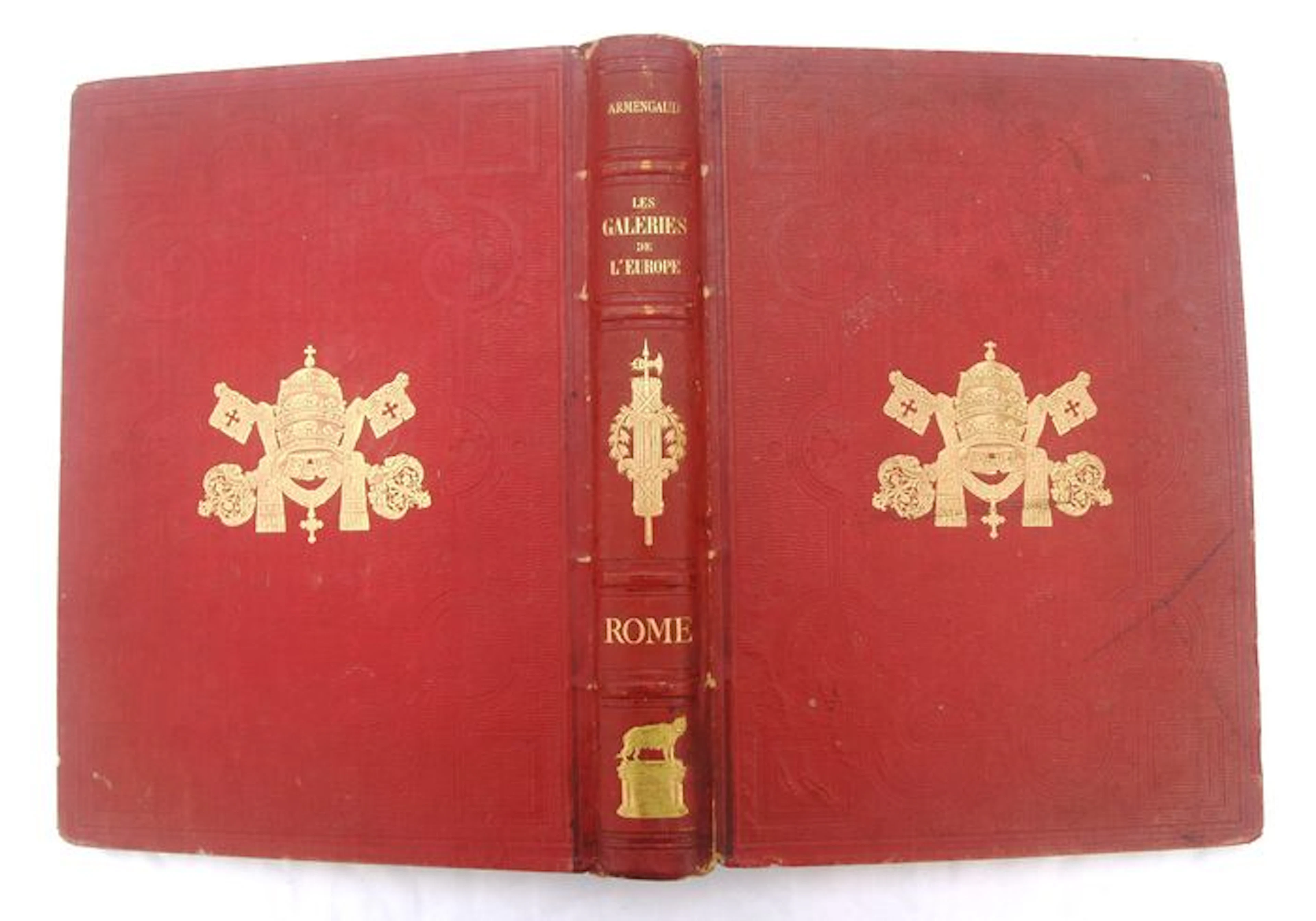 Rome; M.J.G.D. Armengaud - ‎Les Galeries publiques de l'Europe. Rome - 1856