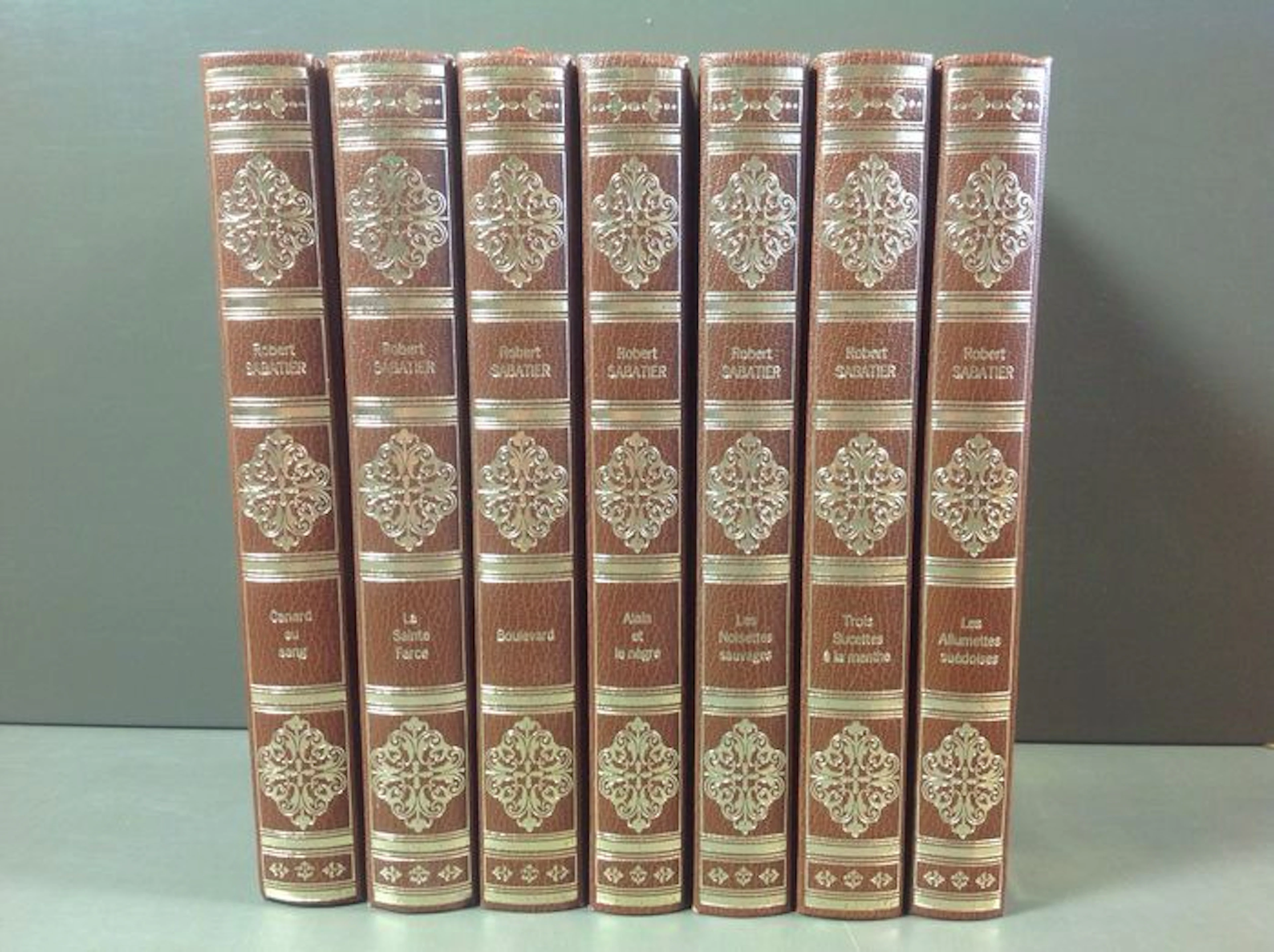 Literatuur; Lot met 7 titels van Robert Sabatier - 1975