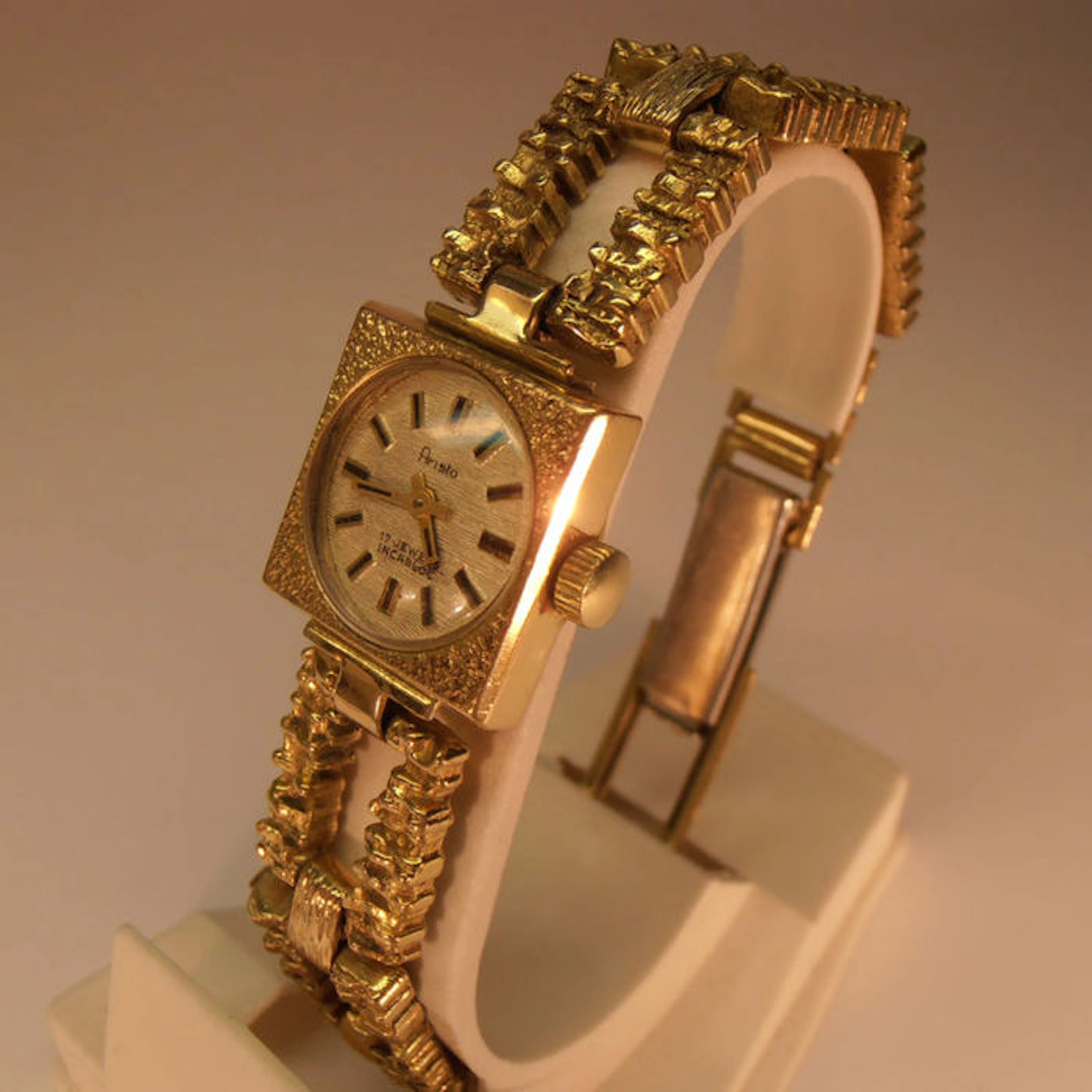 Aristo -- Ladies' wristwatch -- 1960s mechanical, heavily plated 20 microns