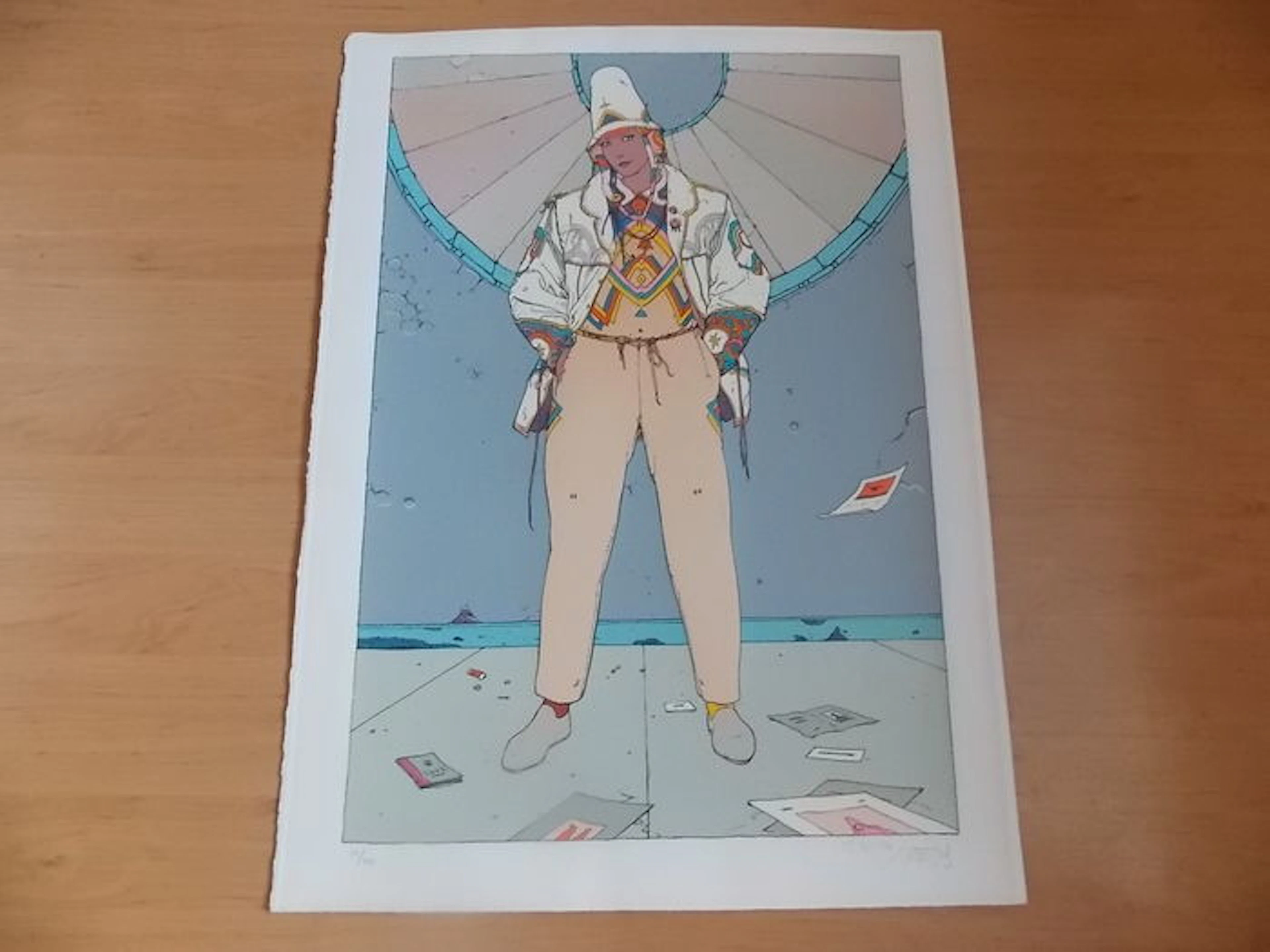 Moebius - Screen print - Starwatcher 1