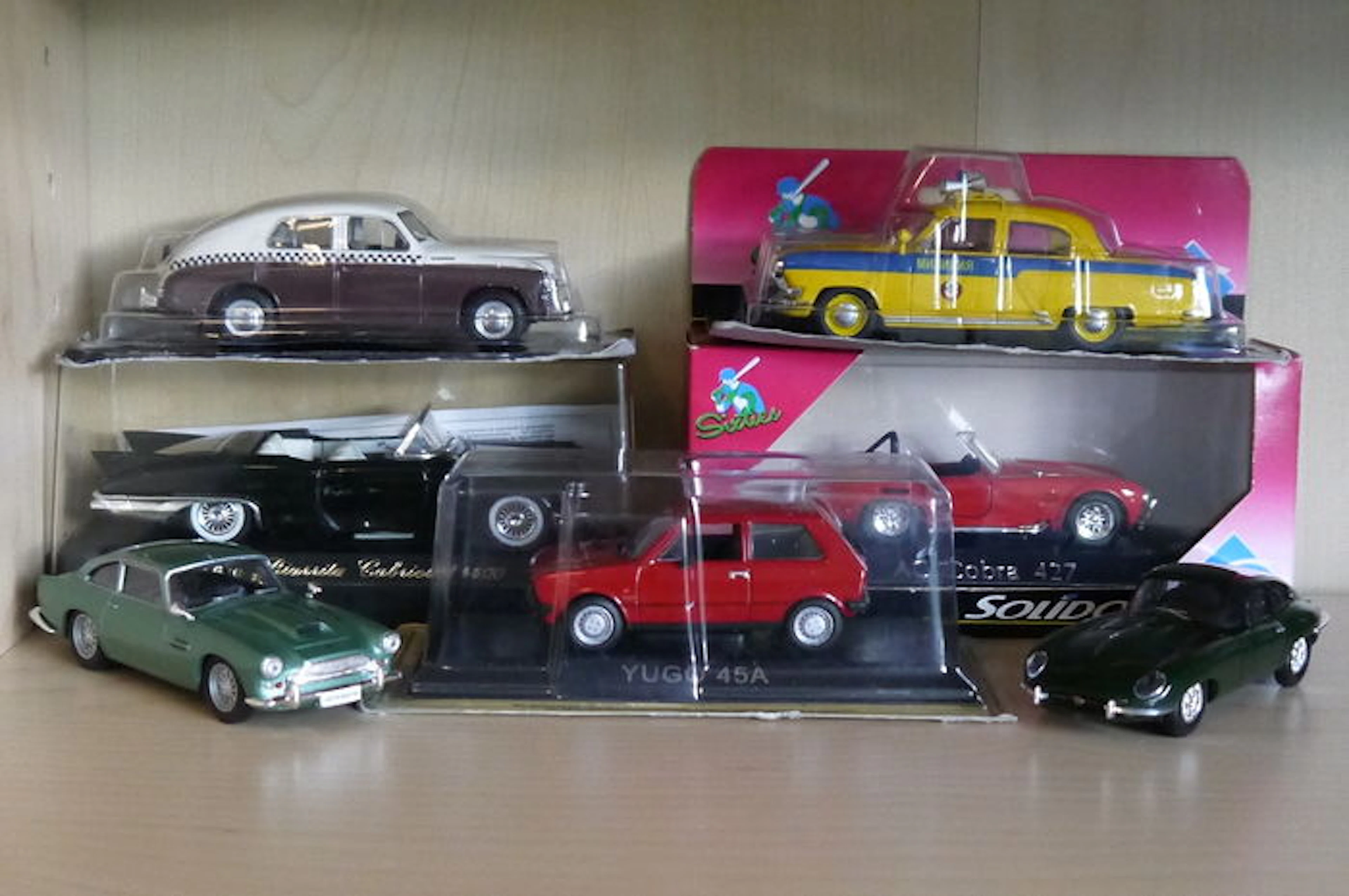 Solido/DeAgostini/Norev - Schaal 1/43 - Kavel met 7 oldtimers