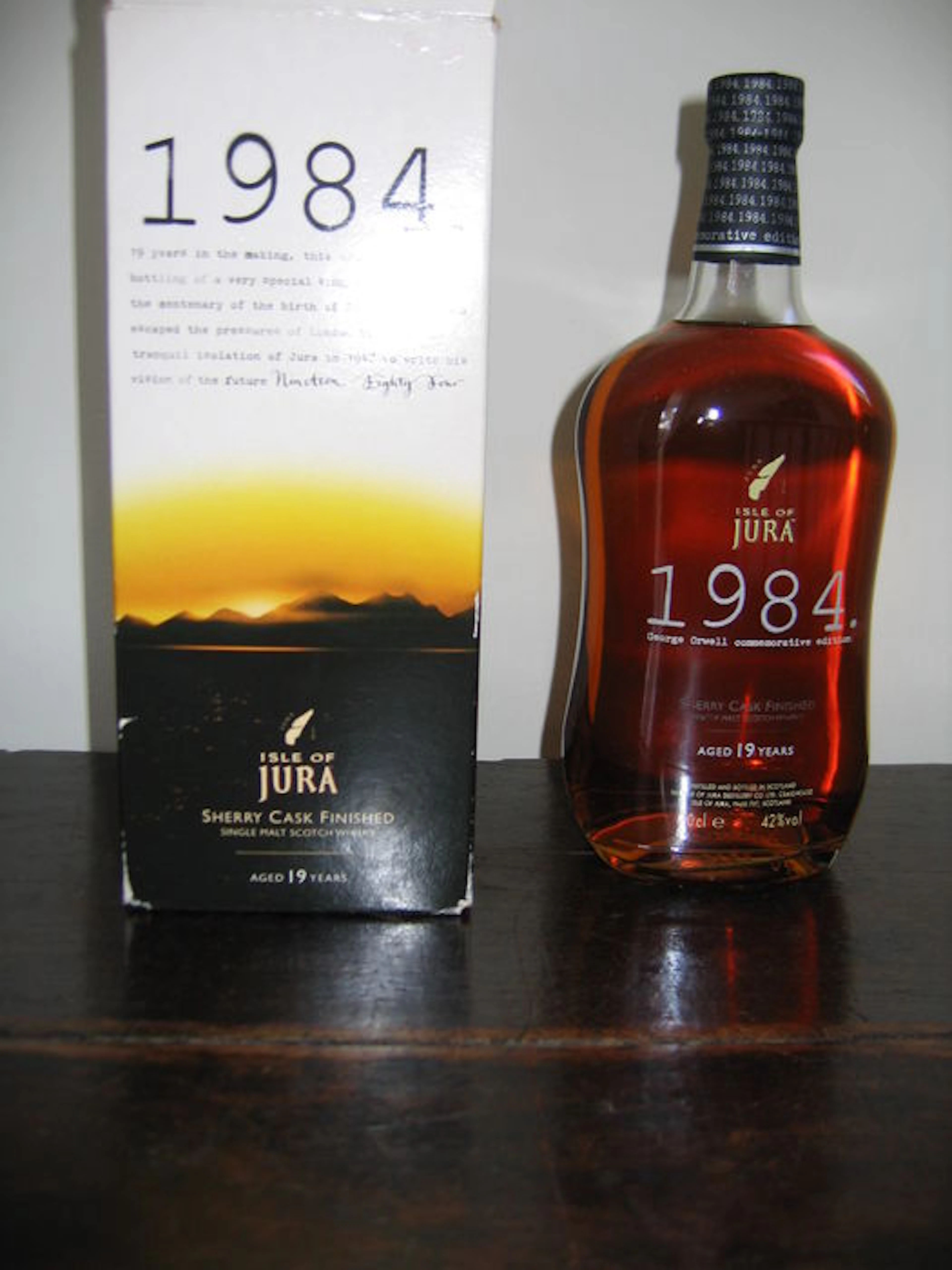 Isle of Jura 1984 - George Orwell bottling