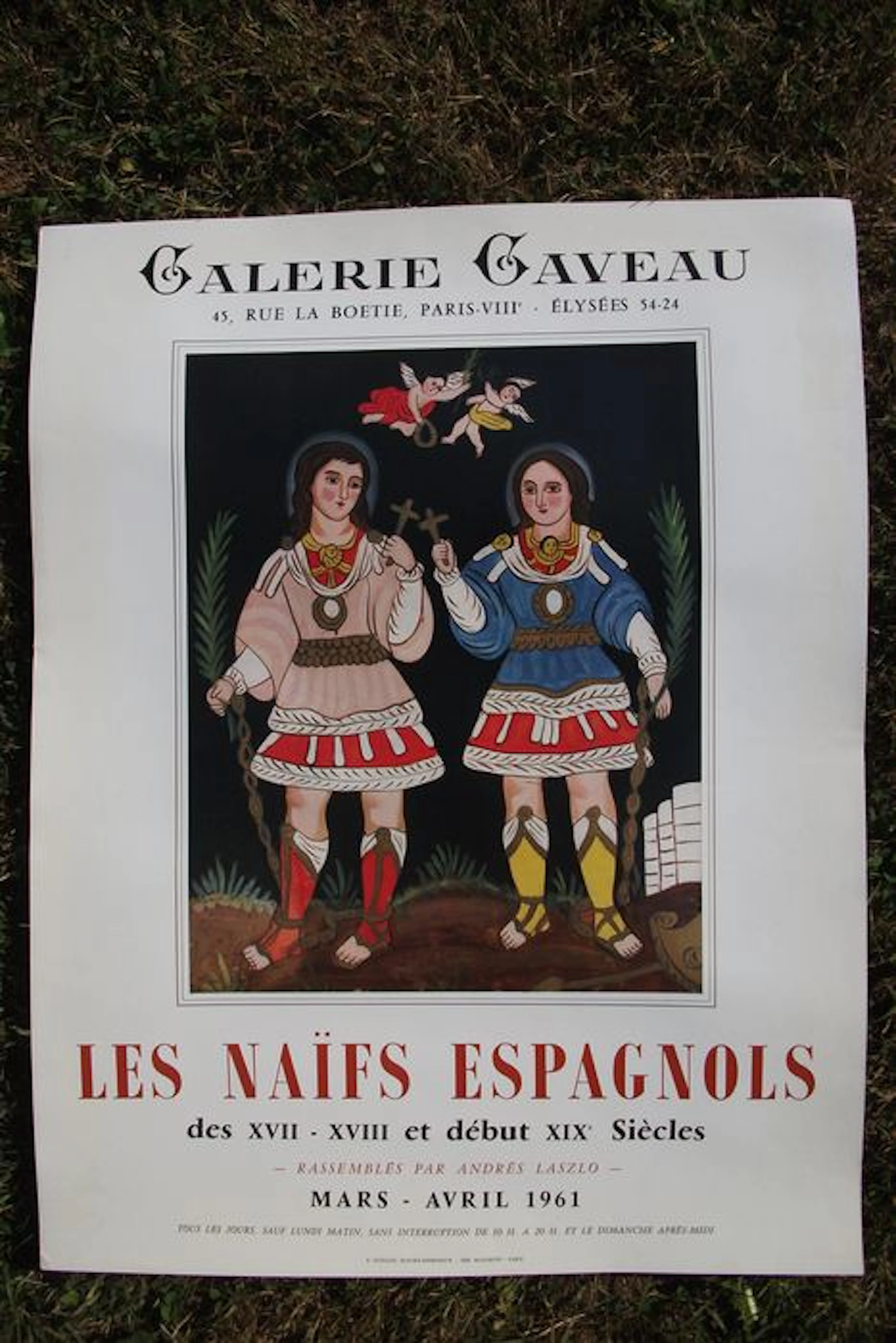 Andrés Laszlo - Gallery Gaveau & Rochas- Village d'enfants SOS de Santeny- 1960/61