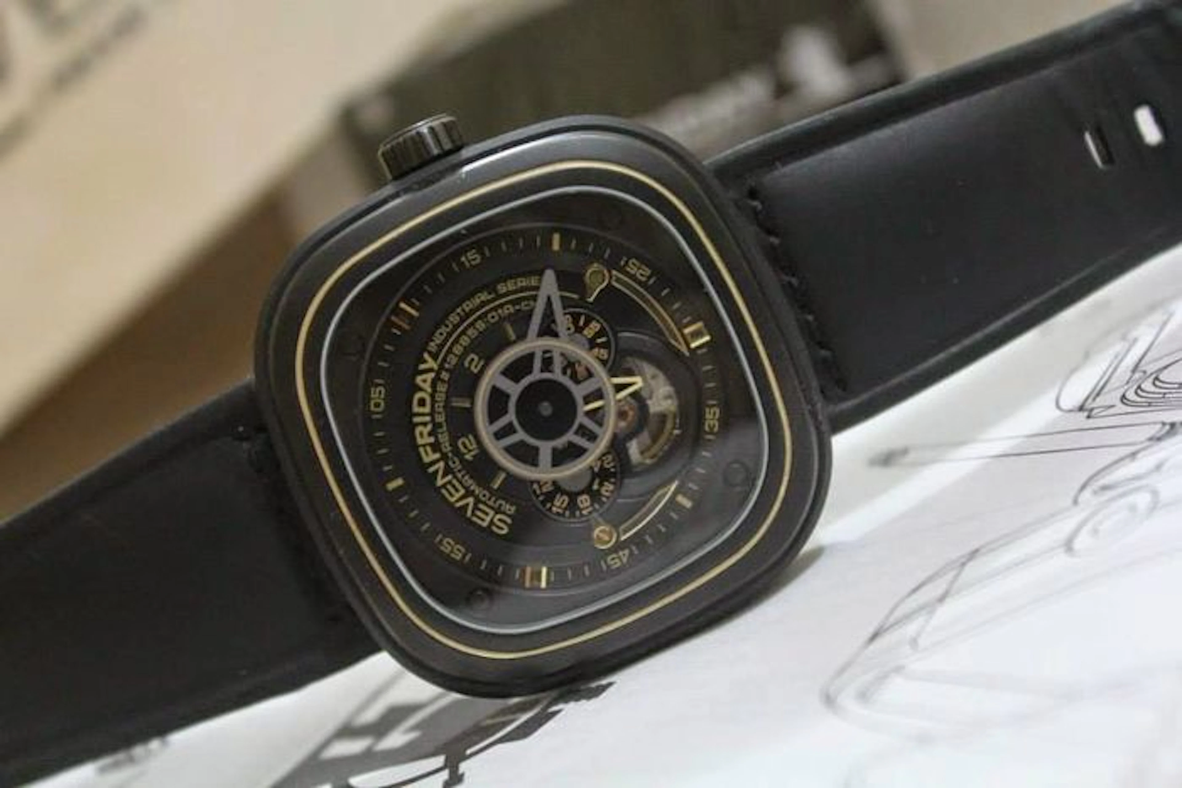 Sevenfriday P3-1 - Men's Wristwatch - 2015