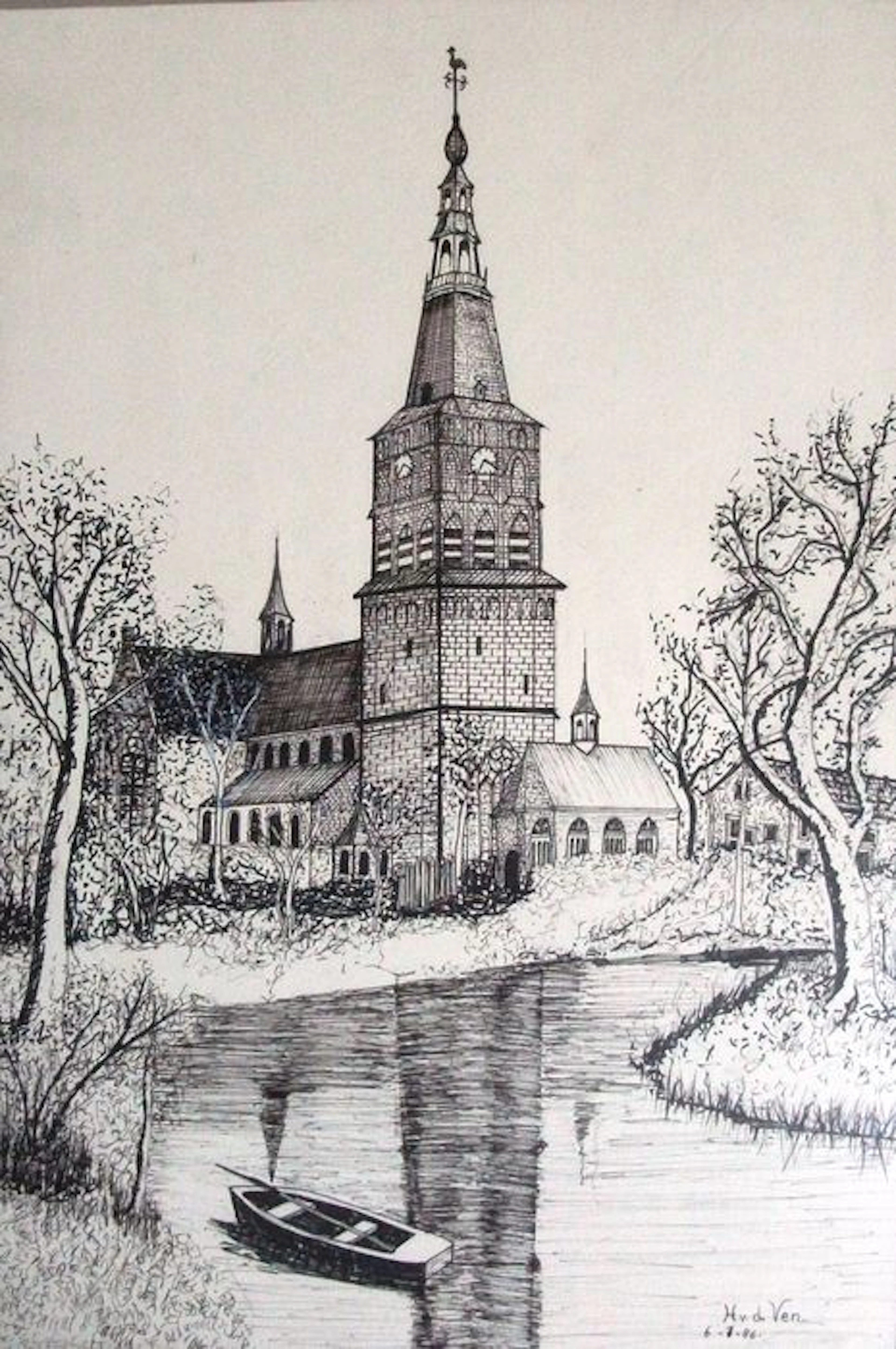 H v d Ven (Lieshout (Laarbeek), 1950- ) graficus