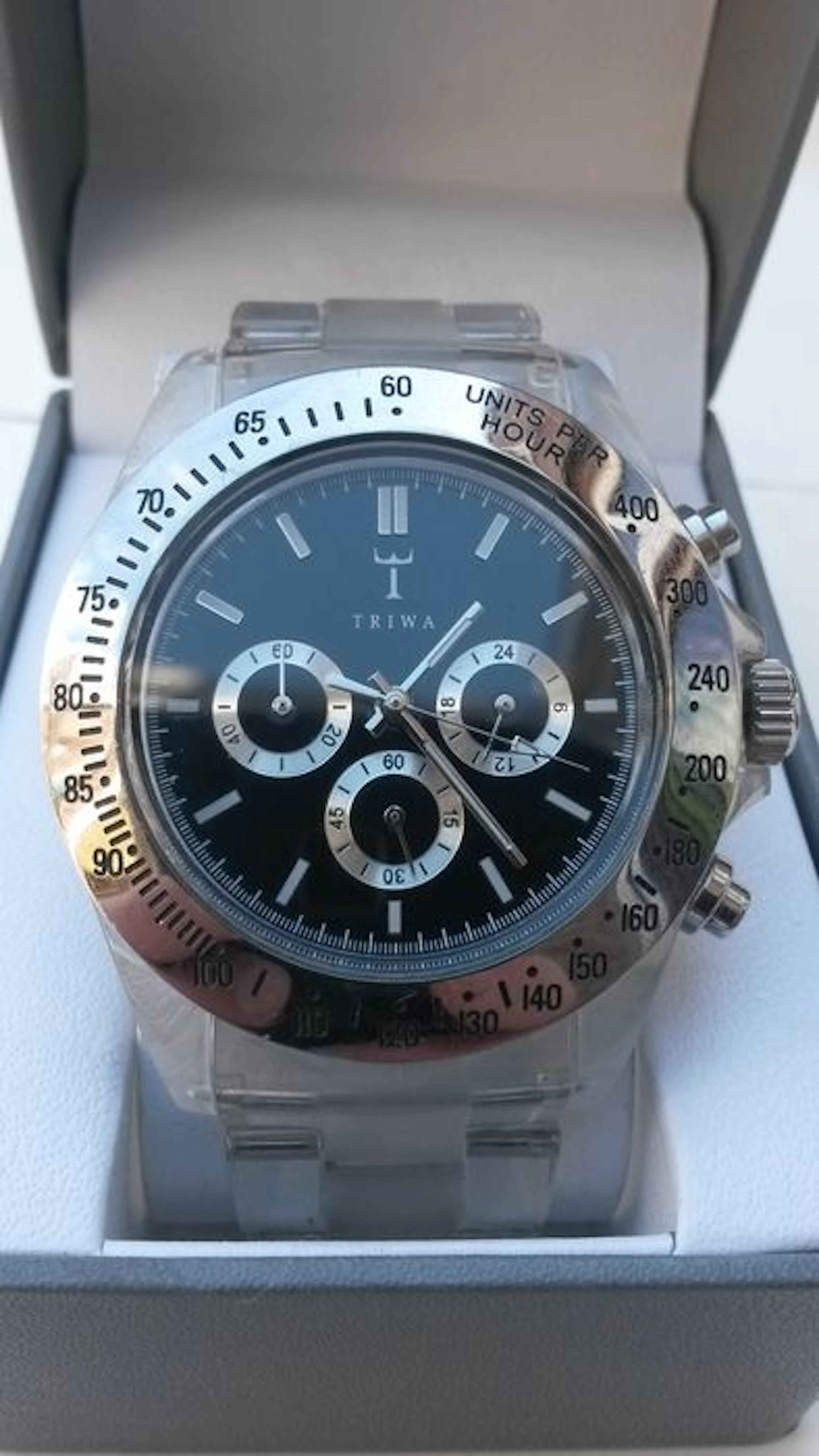 Triwa chronograph (Sweden) -- men's wrist watch -- 2013