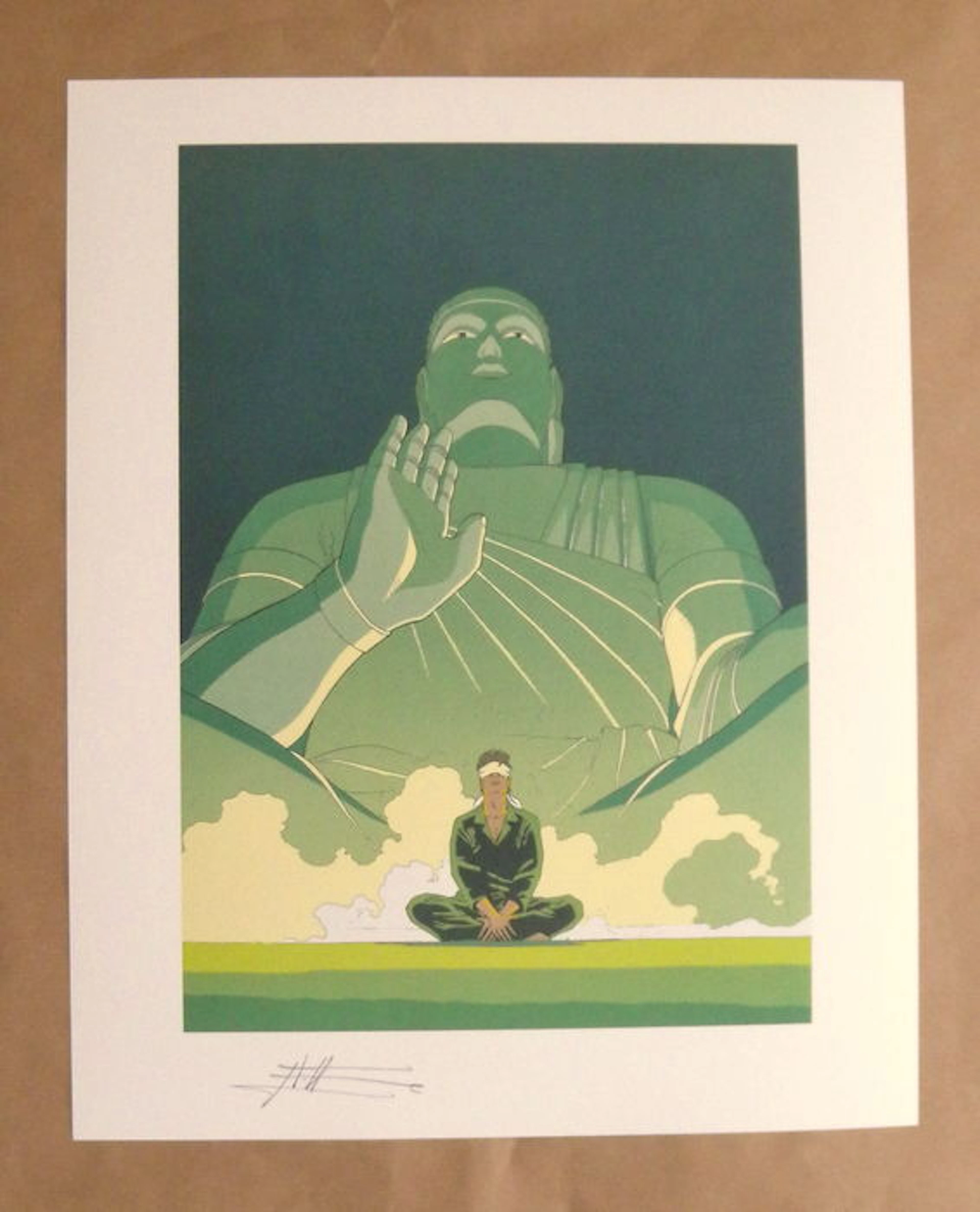 Francq/van Hamme - 2x offset poster + serigraph - Largo Winch