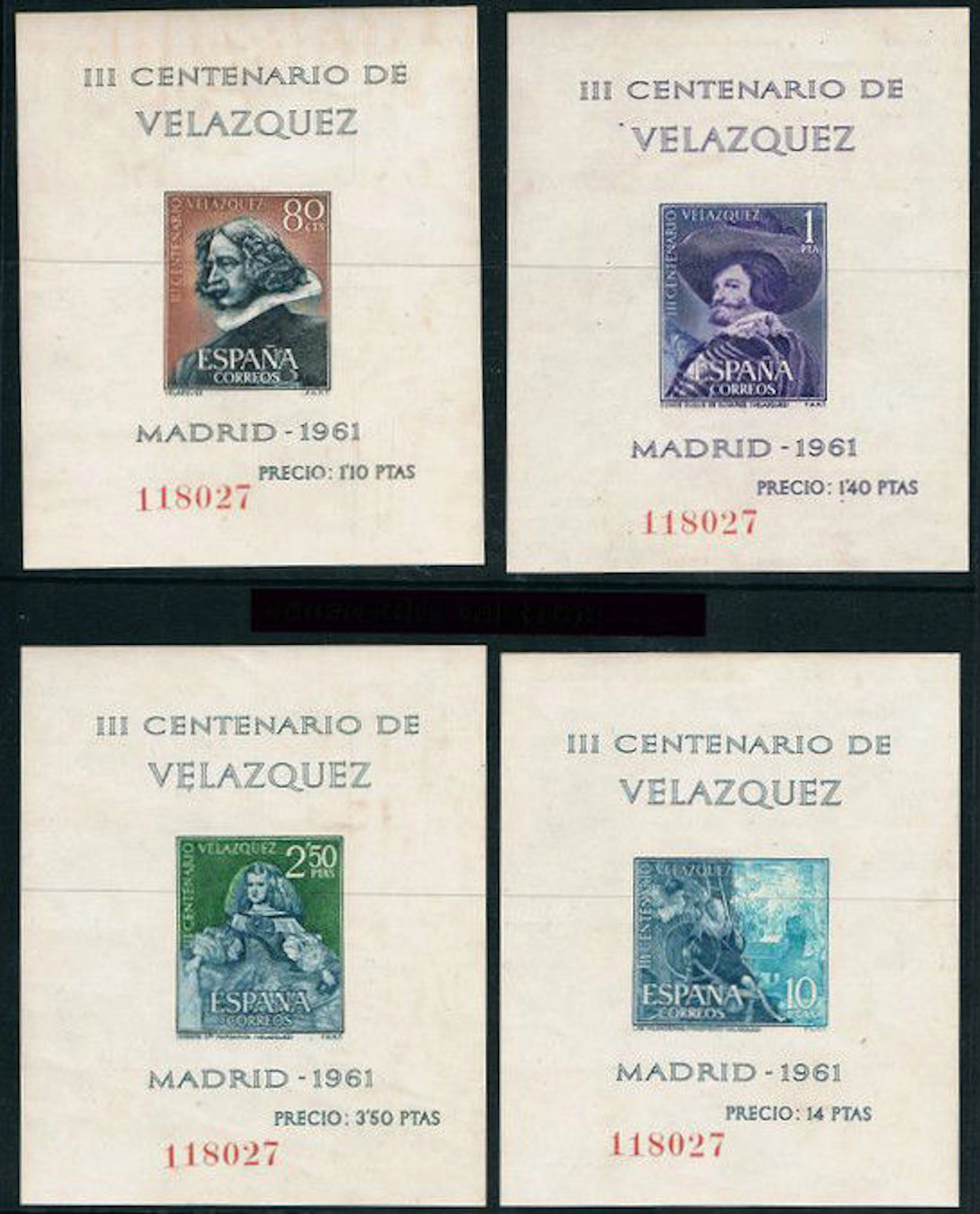 Spain 1930/1961 - Small batch with sets and miniature sheets