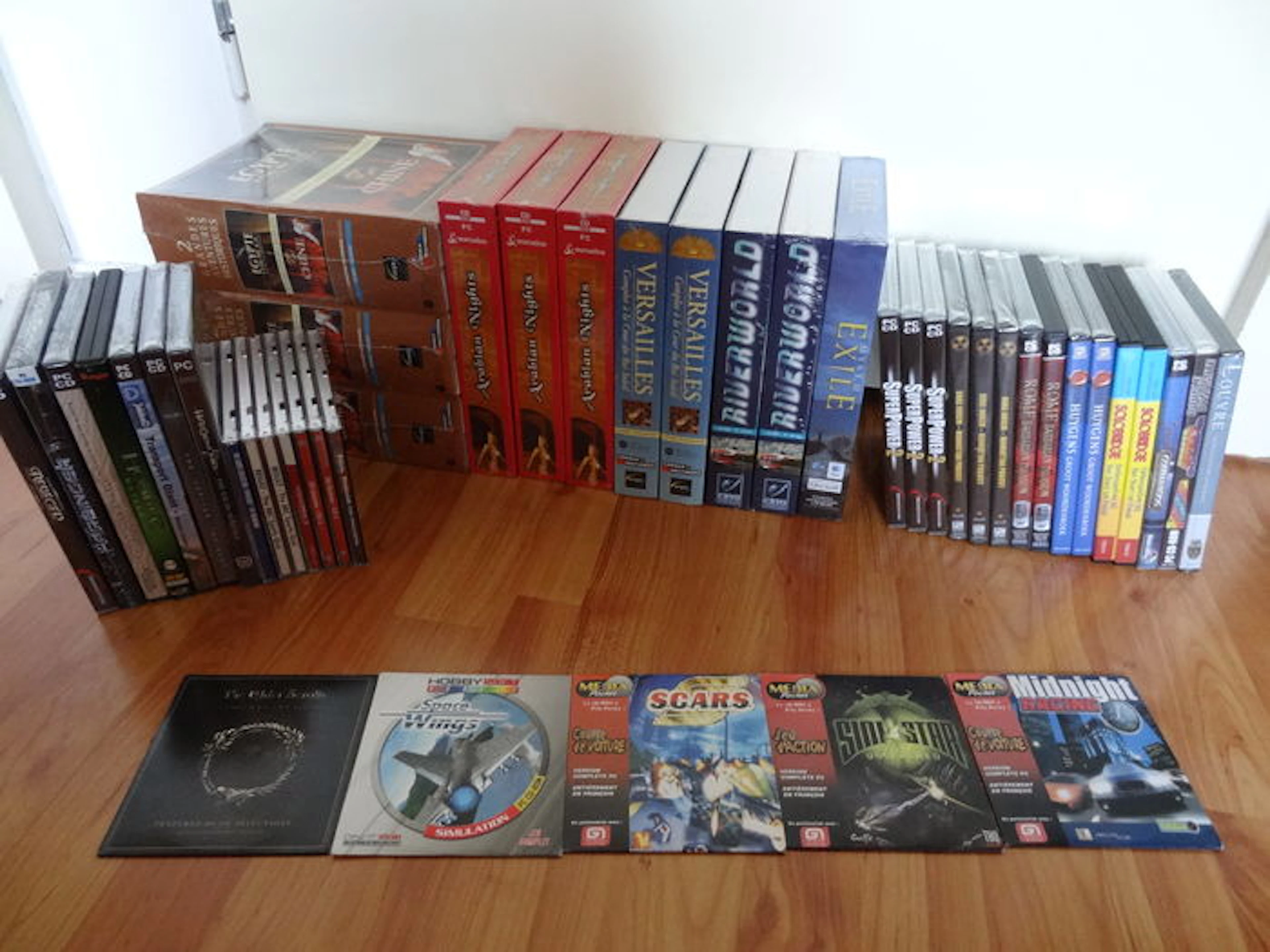 PC kavel: lots of sealed (big box) games!