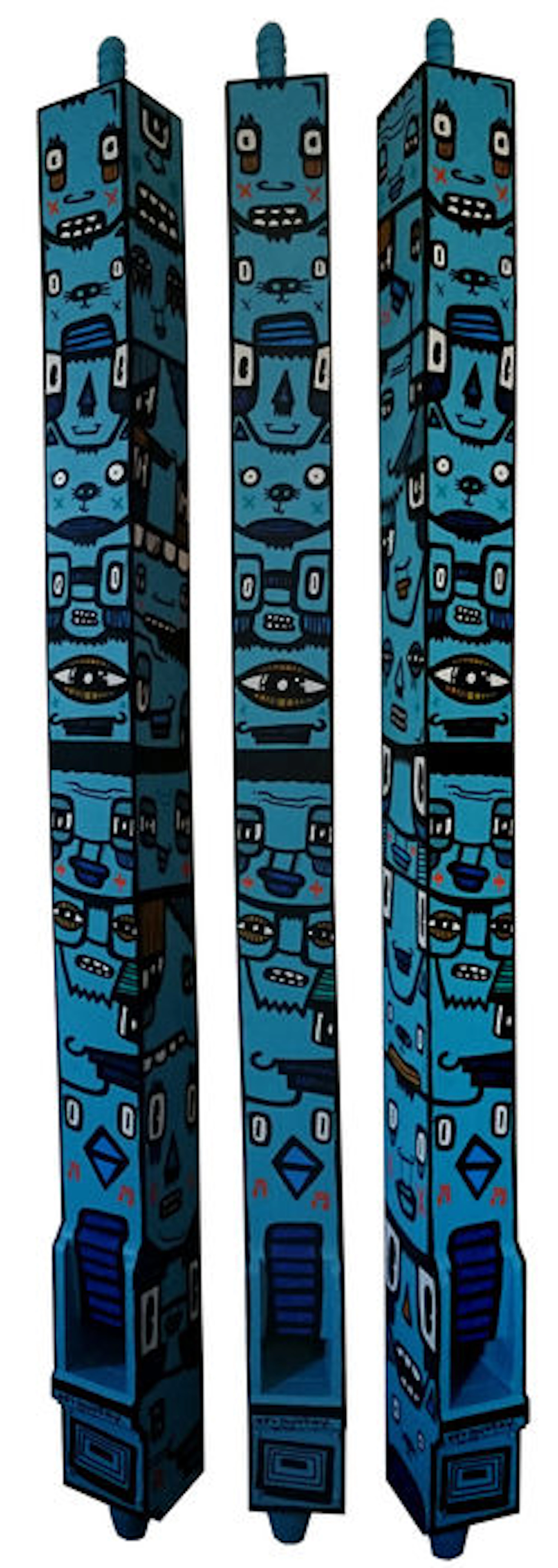 Painted Organ Pipe
