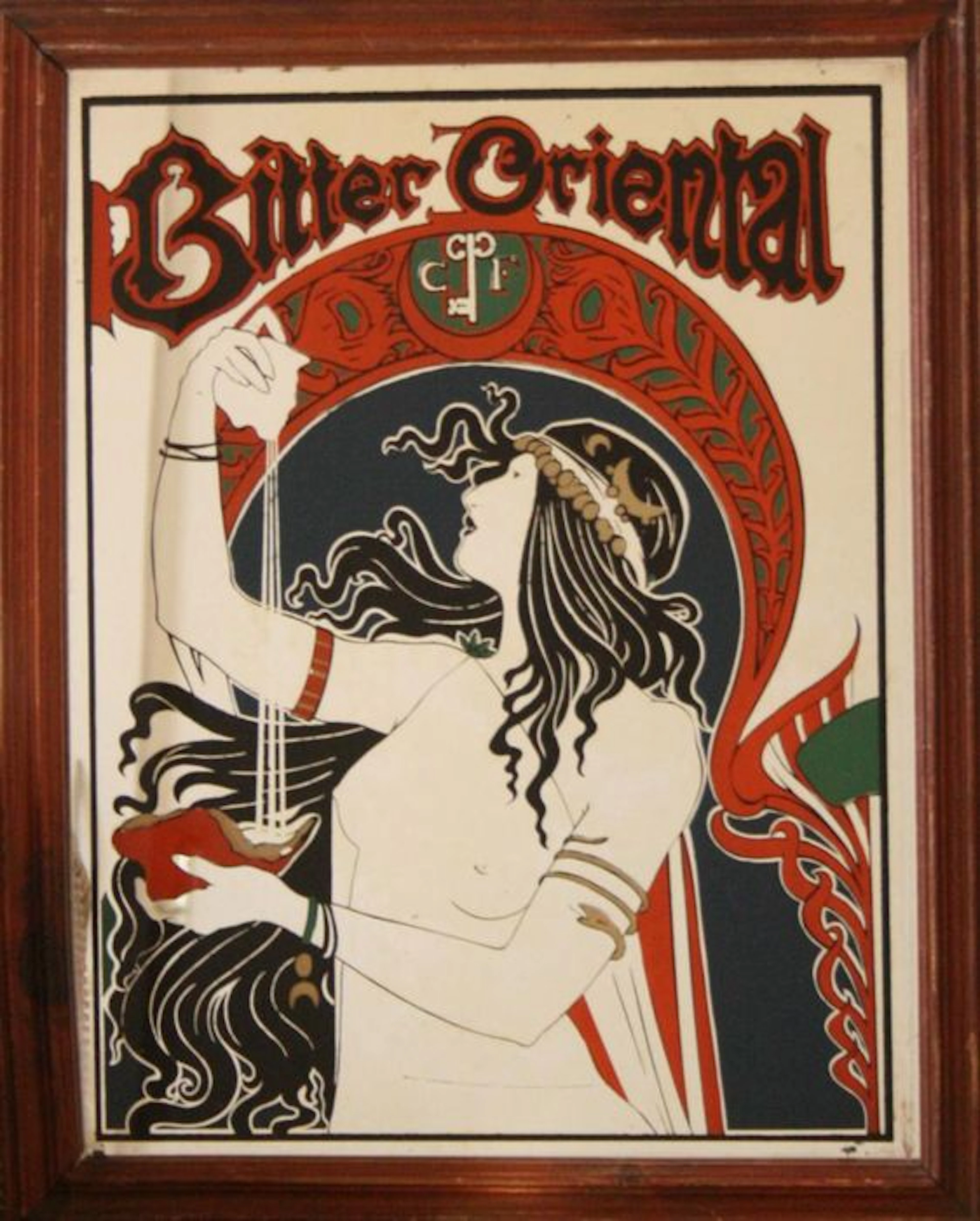 Reclame- Bitter Oriental- ca jaren 1960/70