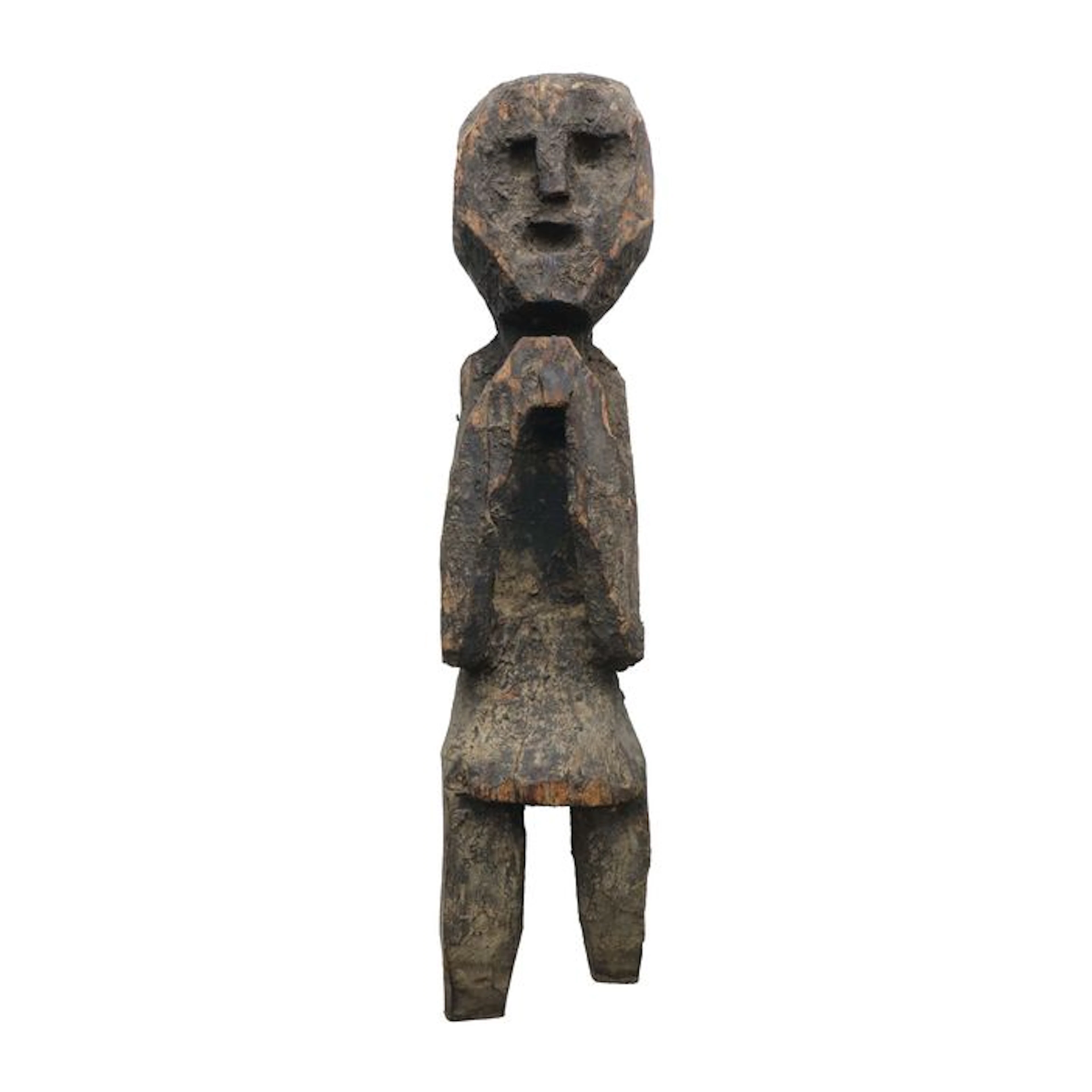 A wooden sculpture - West Nepal - Early 20th century