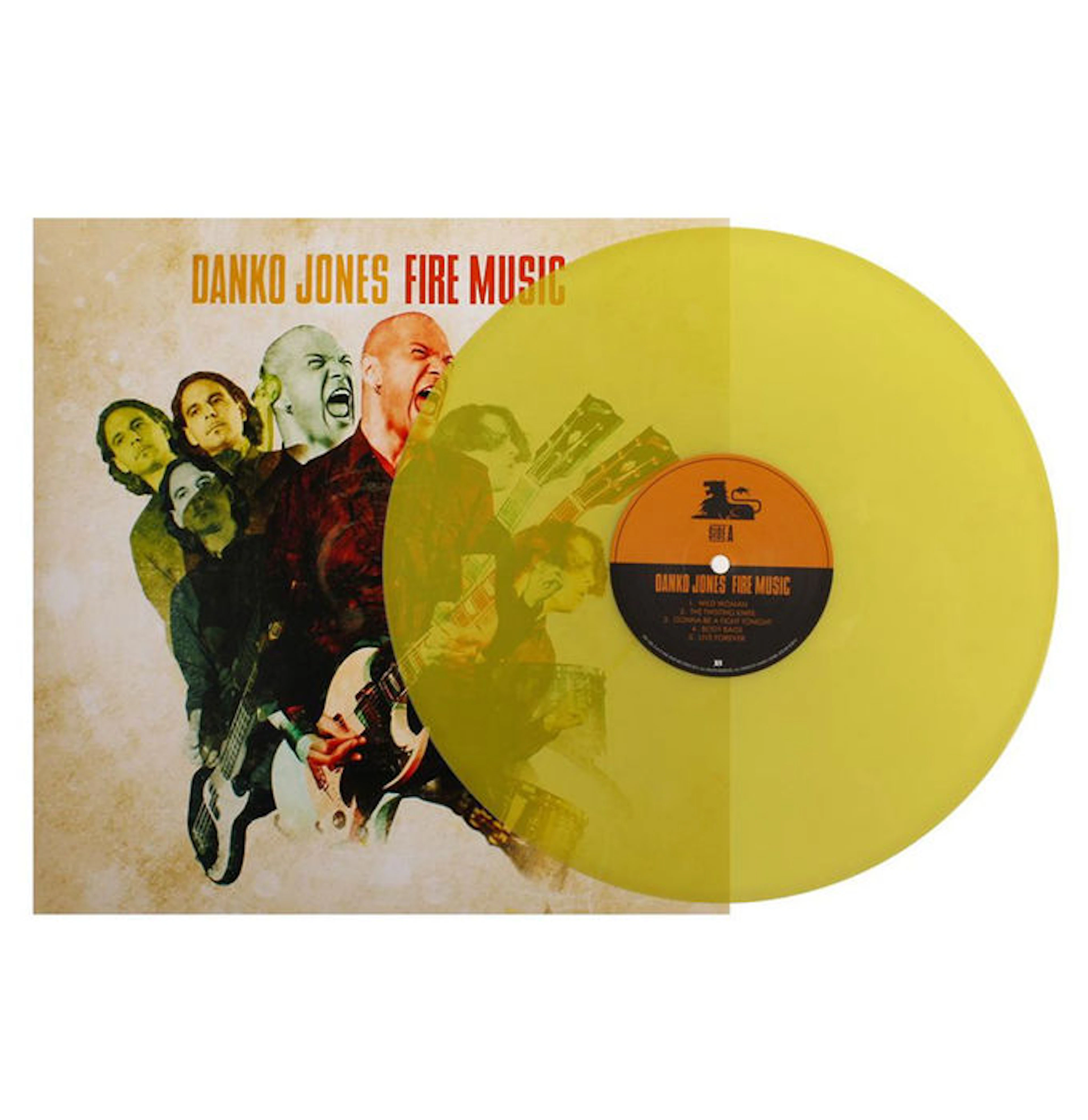 Danko Jones - Fire Music Limited Edition Gold Vinyl - OFF. SOLD OUT