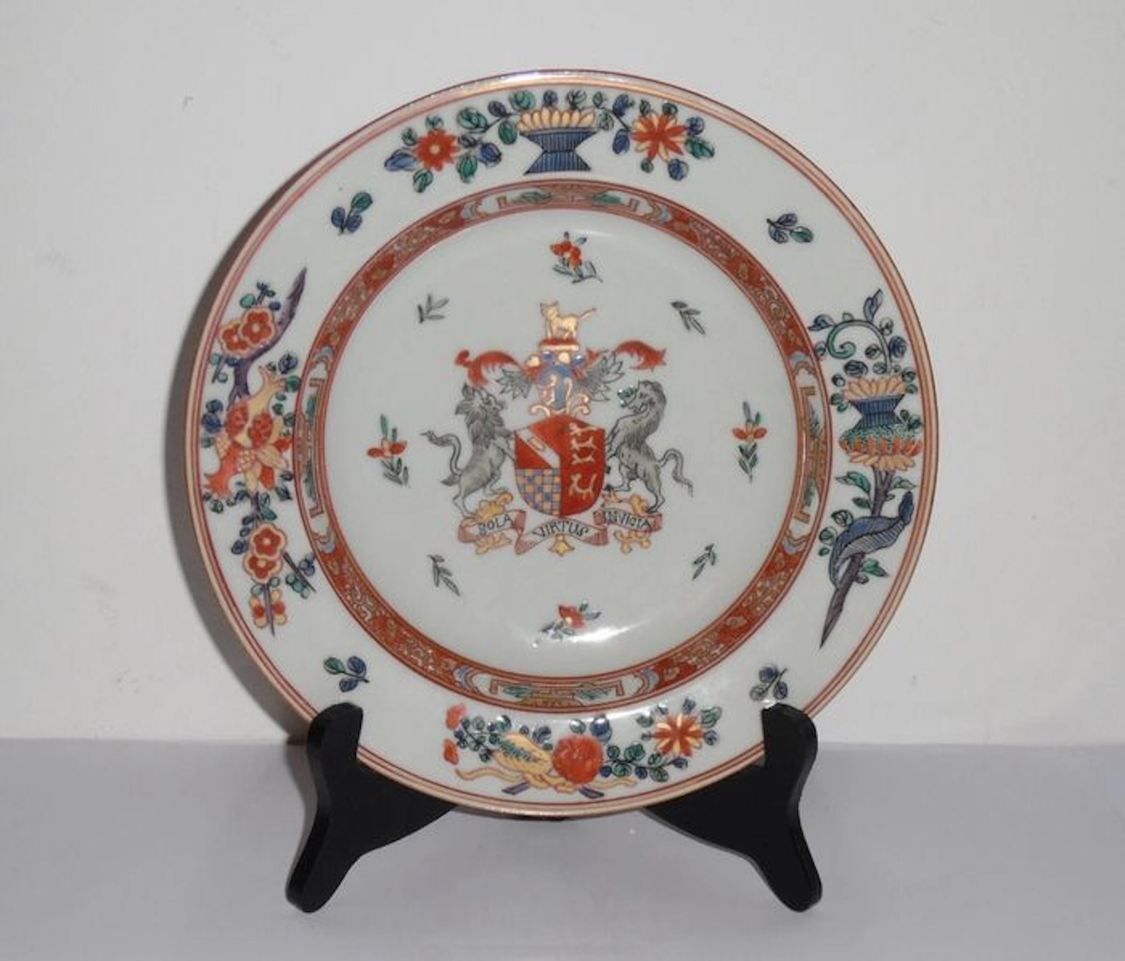 Edmé Samson et Sie - Amorial plate of the 17th Duke of Norfolk